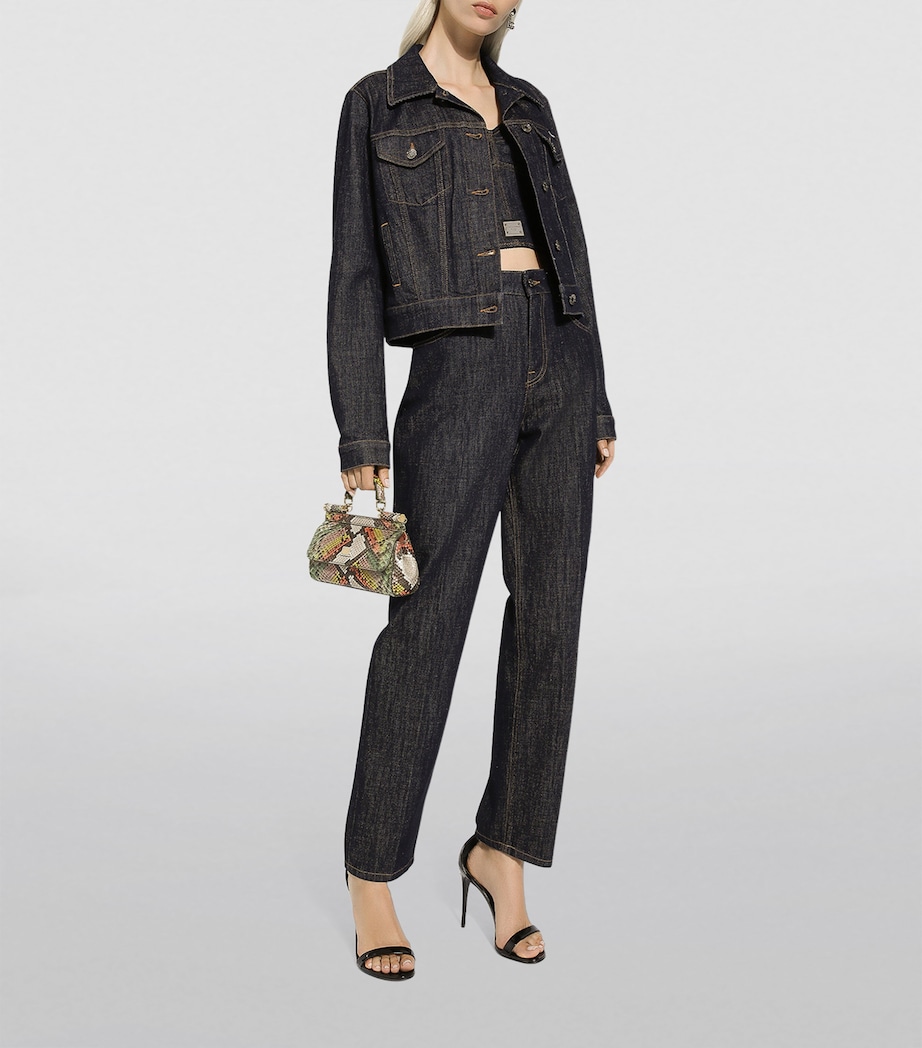 5-Pocket Straight Jeans S9001-COMBINED COLOU Image 4