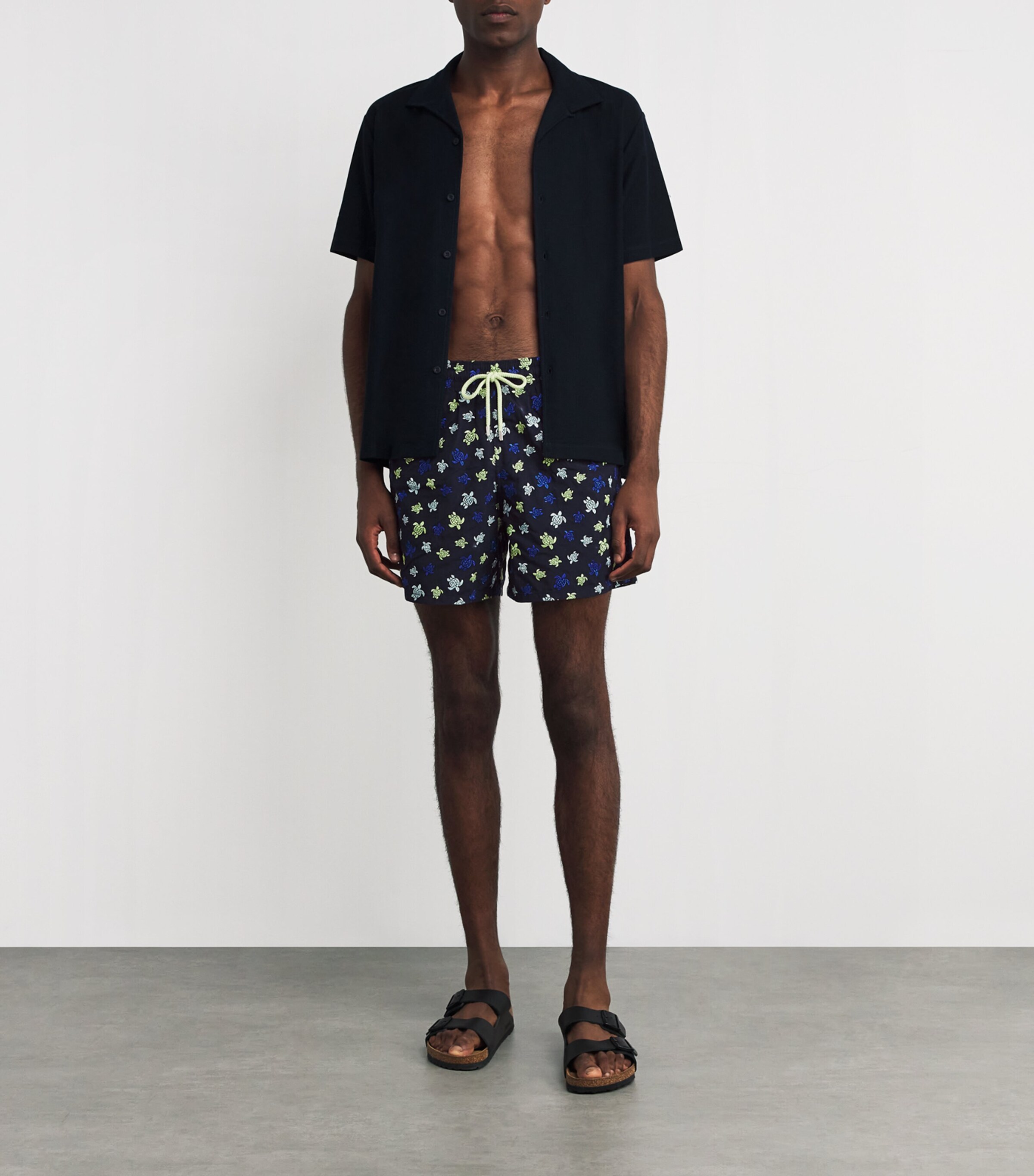 Turtle Embroidered Mistral Swim Shorts 613MARRAKECH Image 4