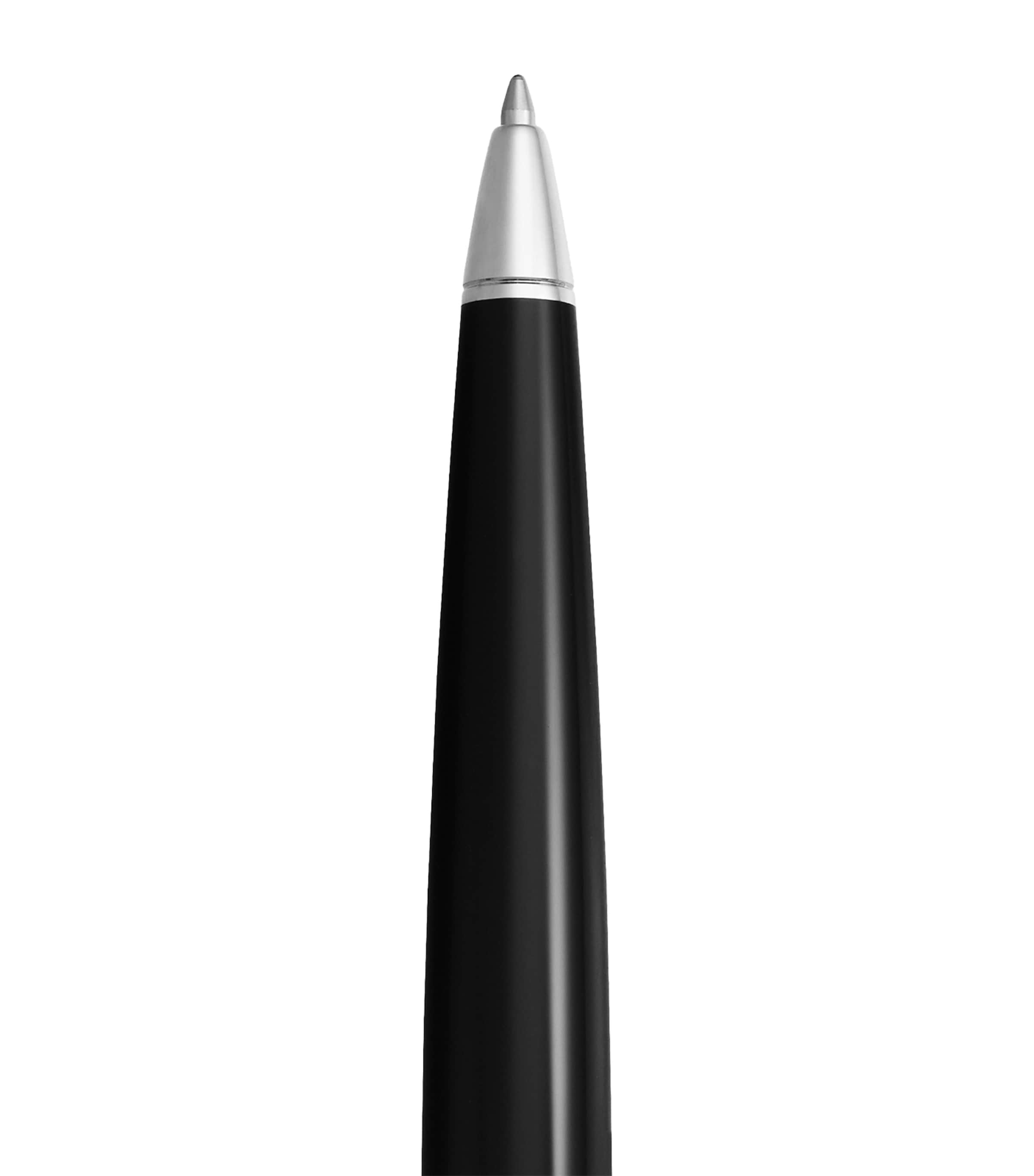 Santos-Dumont Ballpoint Pen BLACK & SILVER Image 3
