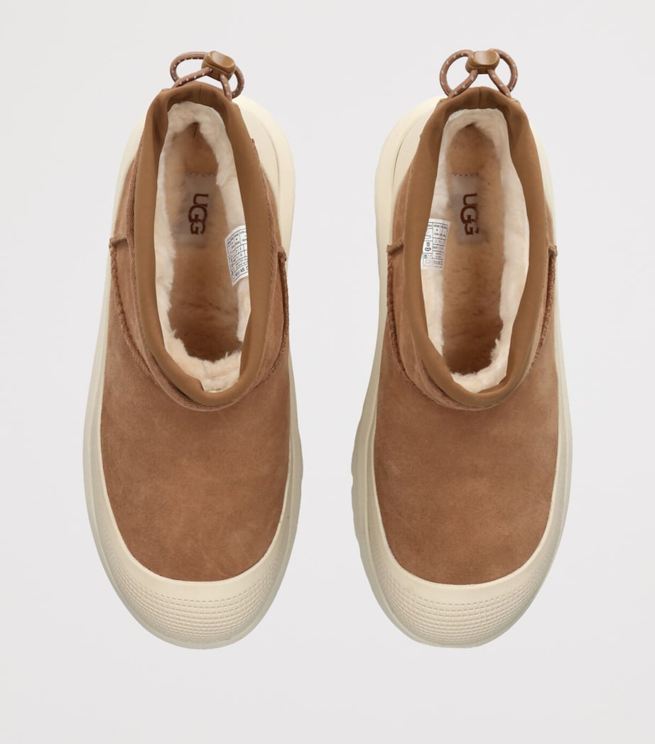 Suede Classic Ultra Mini Weather Hybrid Ankle Boots TAN Image 4