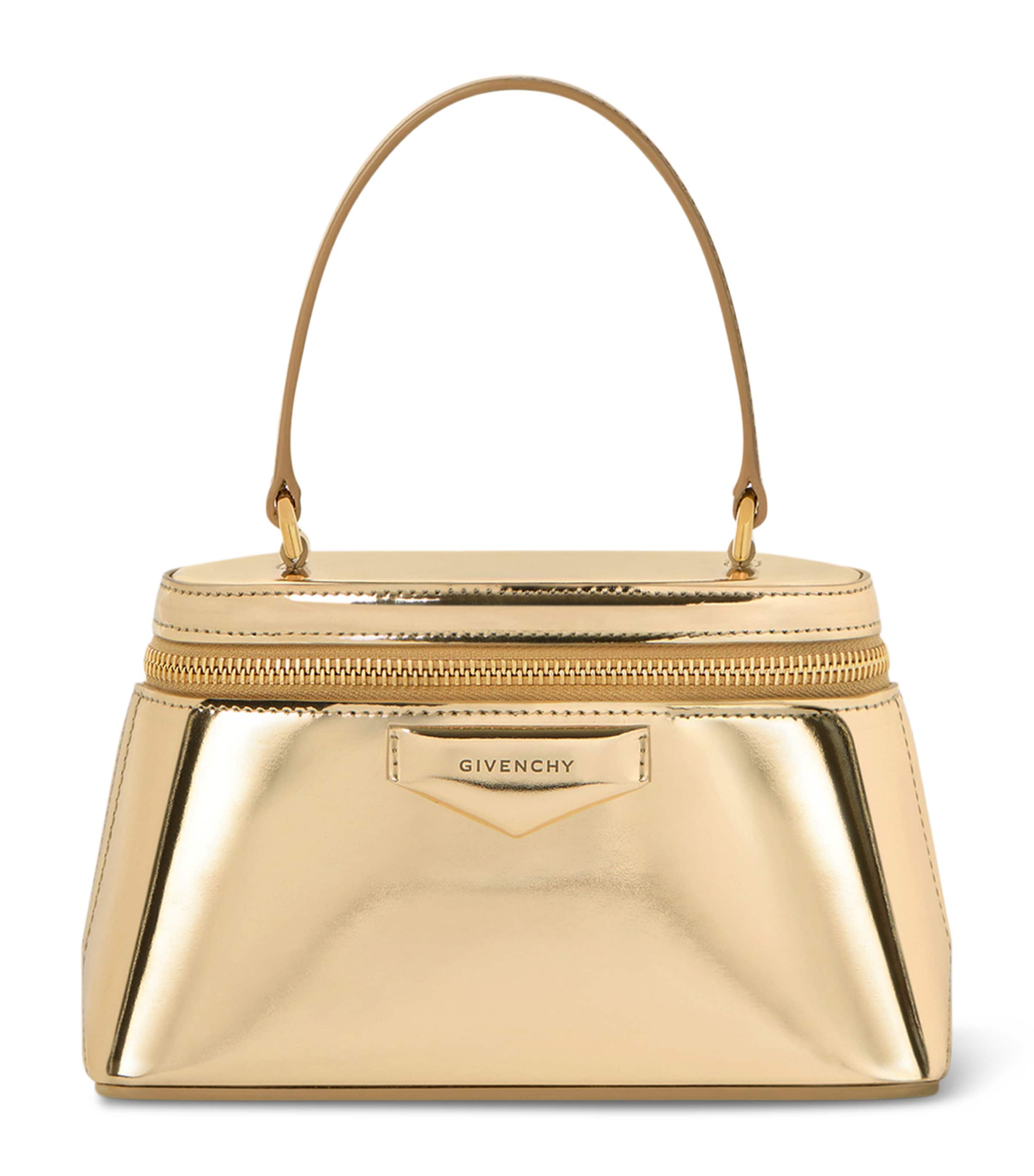 Leather Antigona Vanity Top-Handle Bag GOLDEN Image 1
