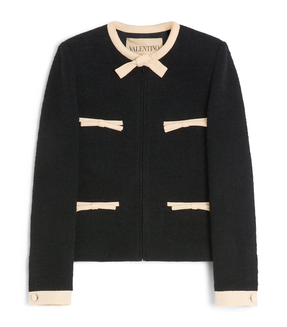 Virgin Wool-Blend Jacket 0NO Image 1