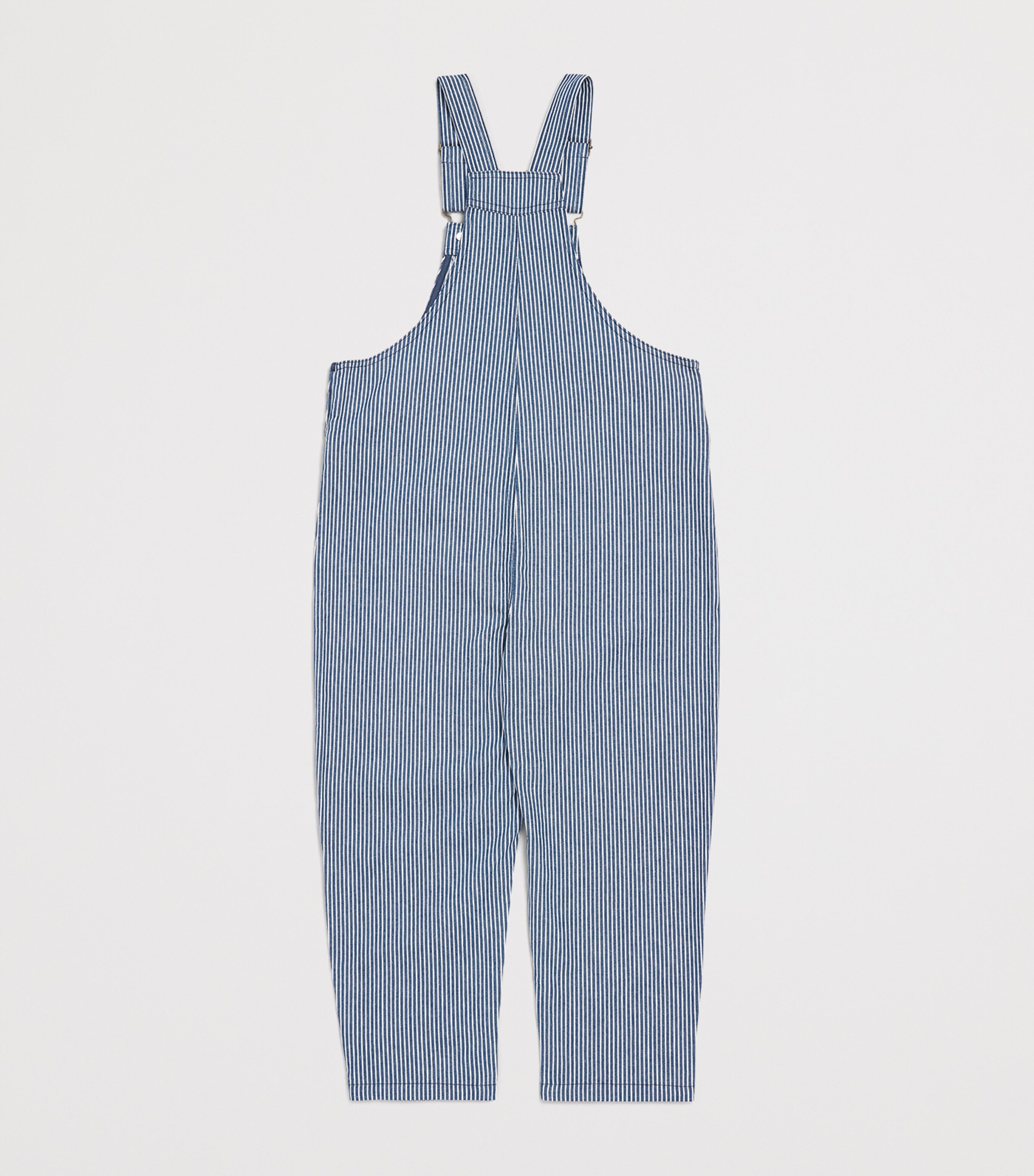 KONGES SLOJD Organic Cotton Luc Dungarees (9 Months-6 Years) Stripe Image 2