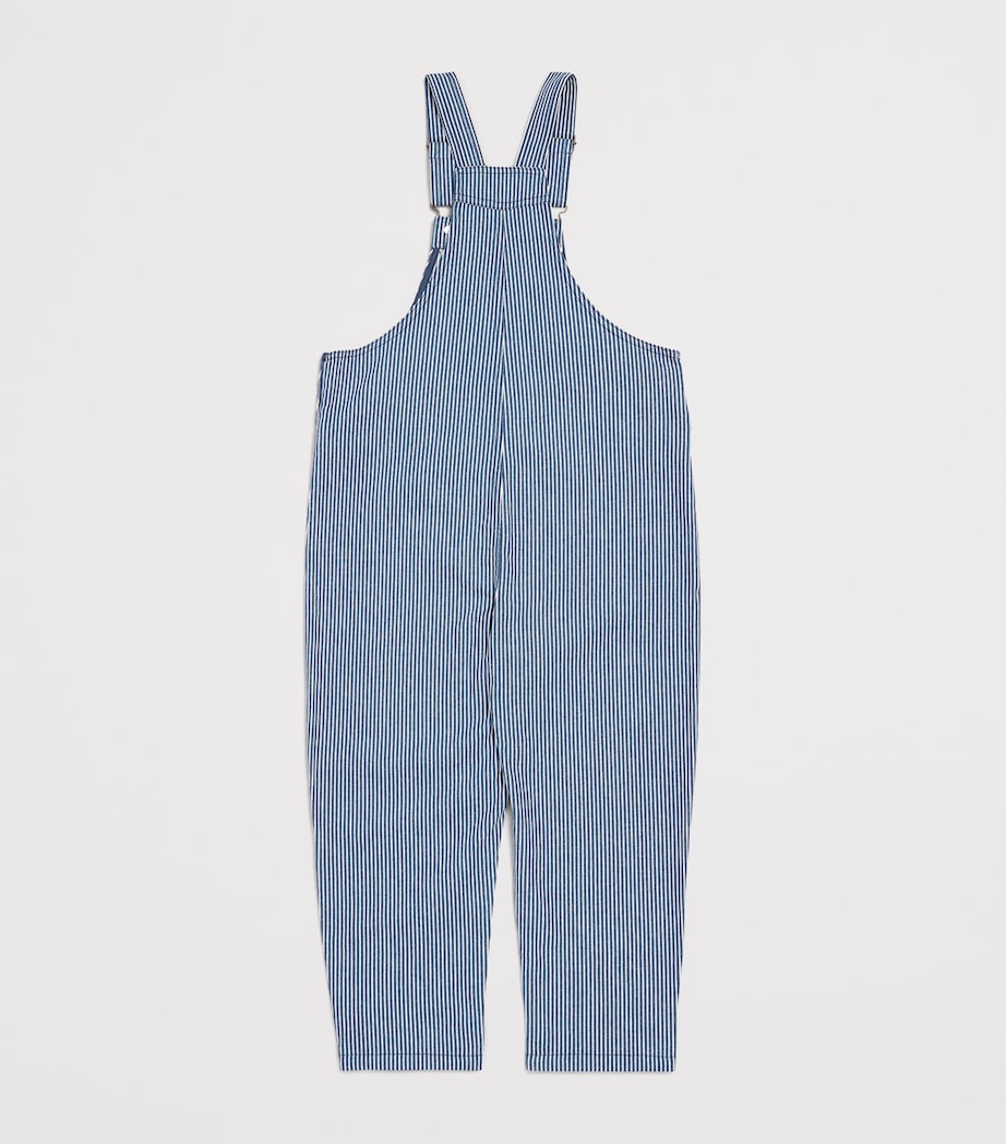 KONGES SLOJD Organic Cotton Luc Dungarees (9 Months-6 Years) Stripe Image 2