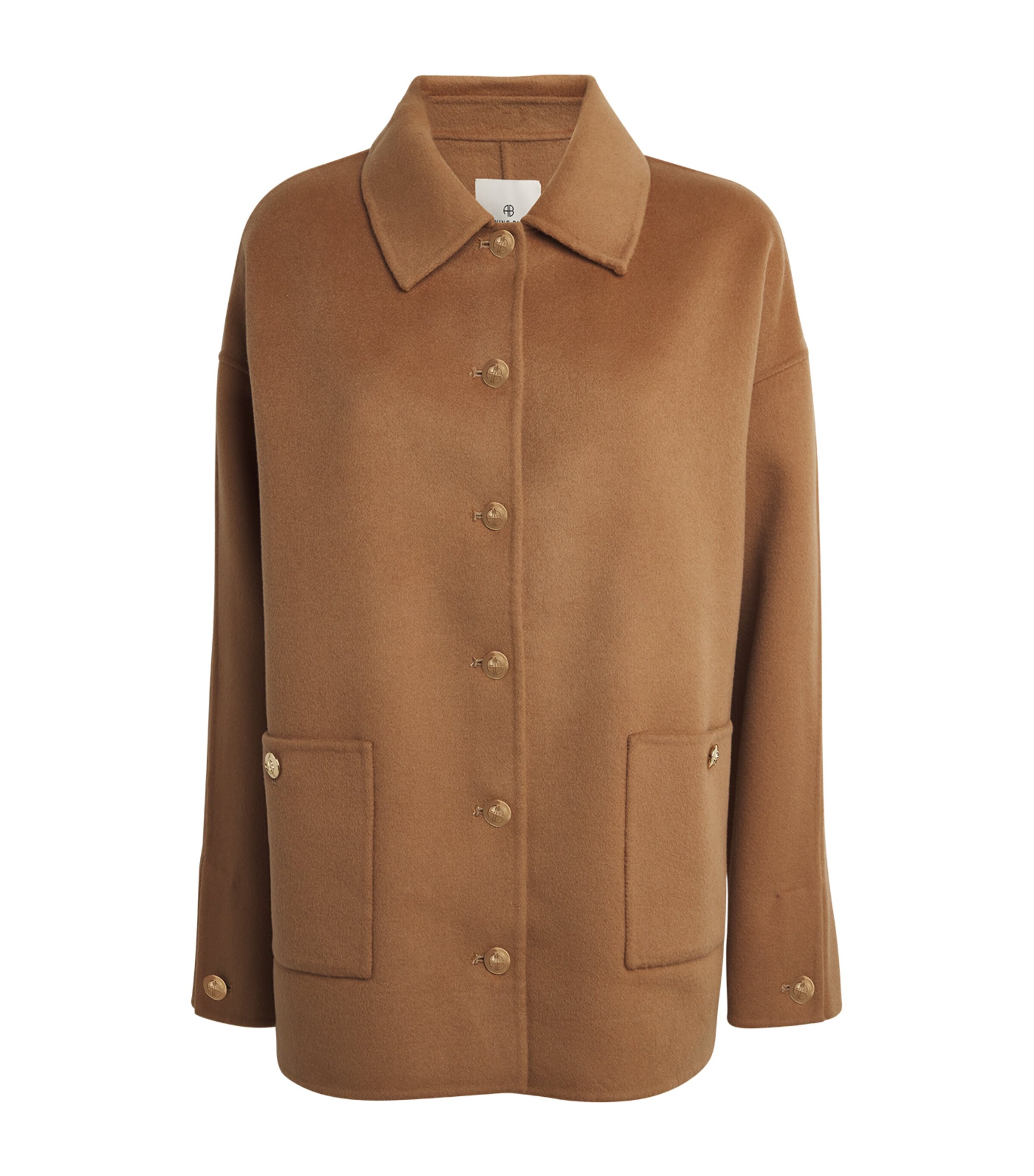 Anine Bing Quinn Coat In Brown