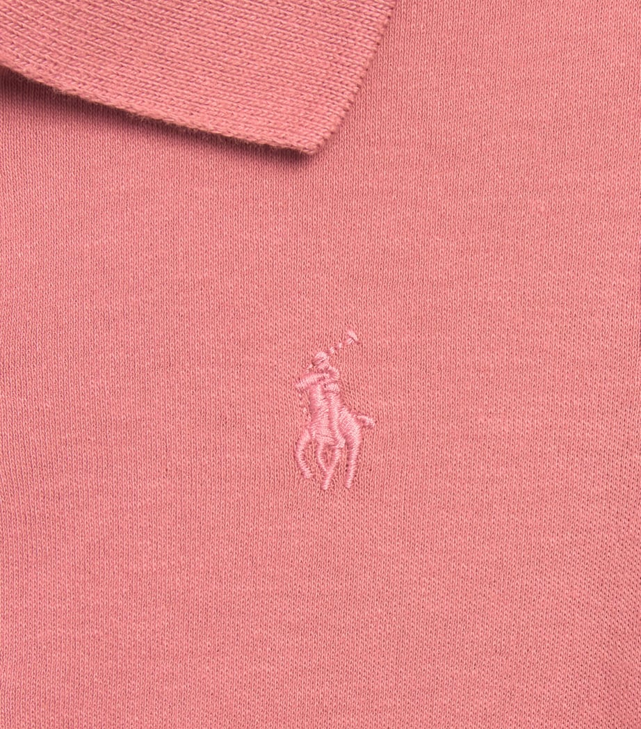 Ralph Lauren Kids Cotton Polo Dress and Bloomers Set (3-24 Months) Canvas Pink Image 4
