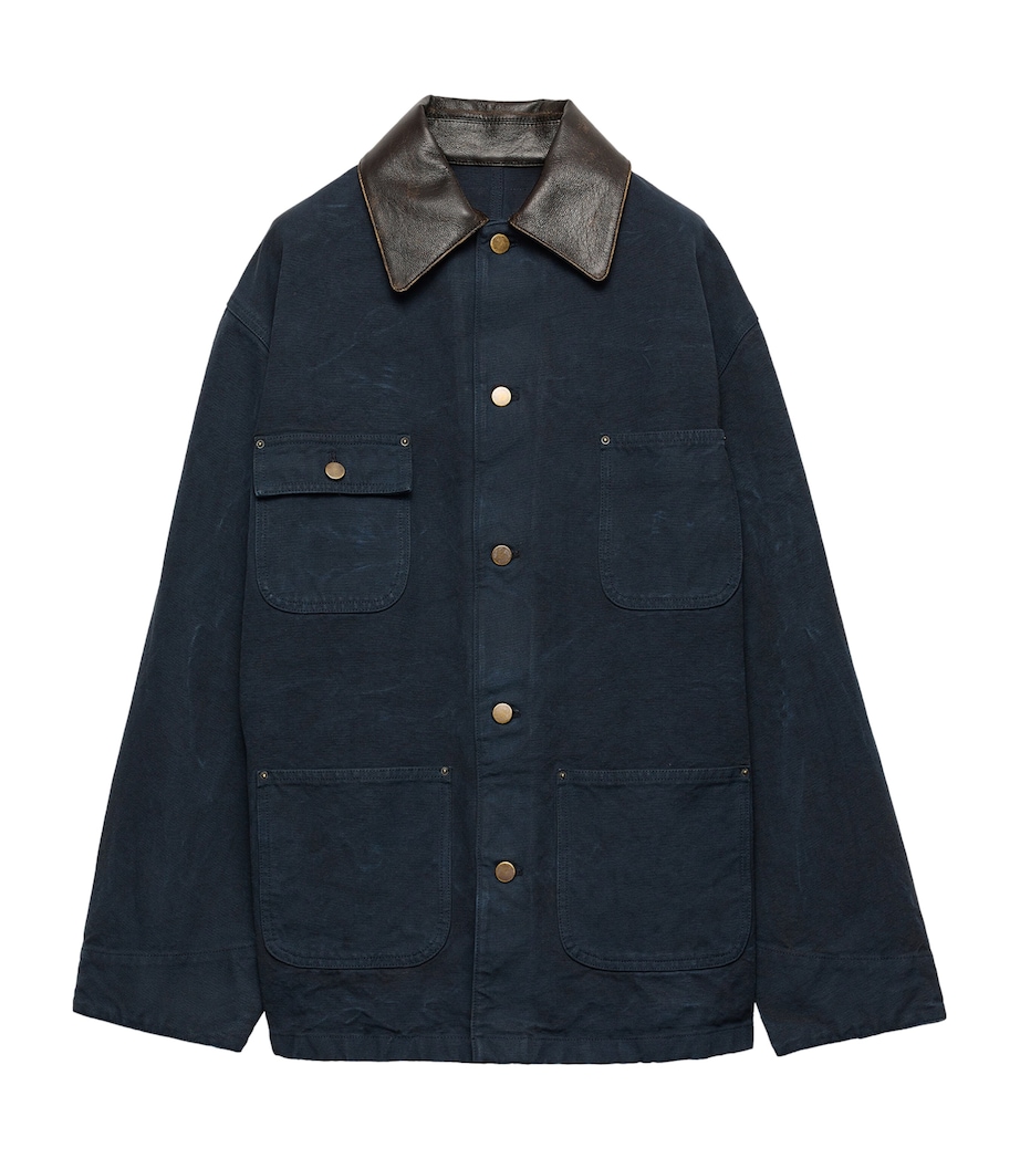 Canvas Oversized Jacket F0008 Image 1