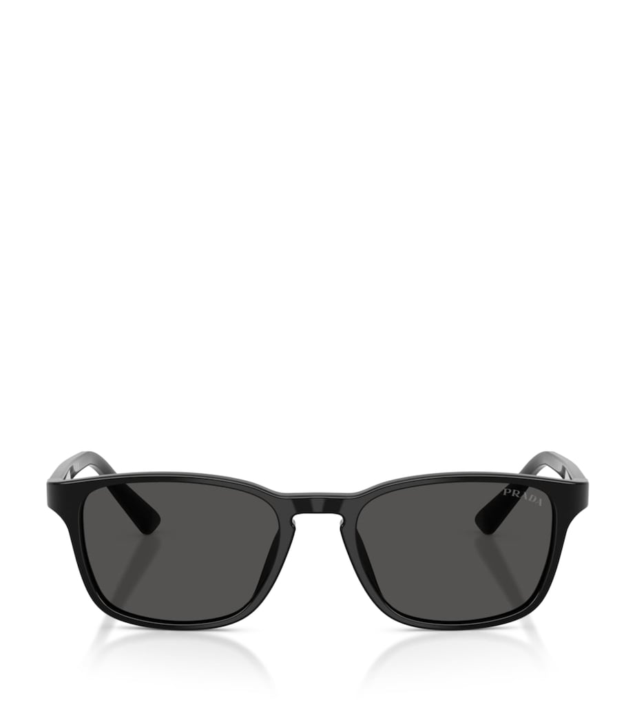 Prada Acetate Pillow Sunglasses Black Image 1