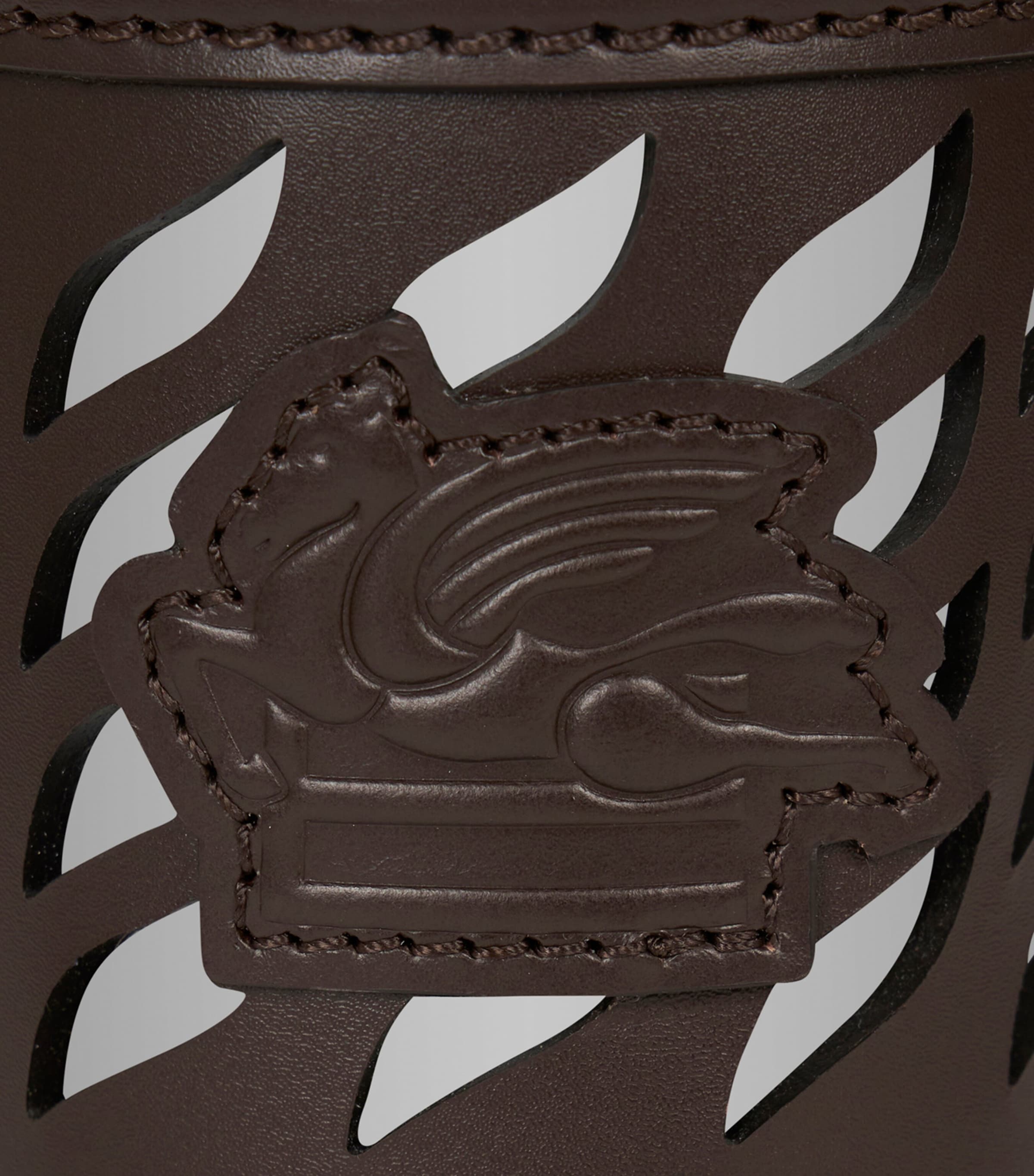 Etro Leather Drill Candle Drk Brwn Image 3