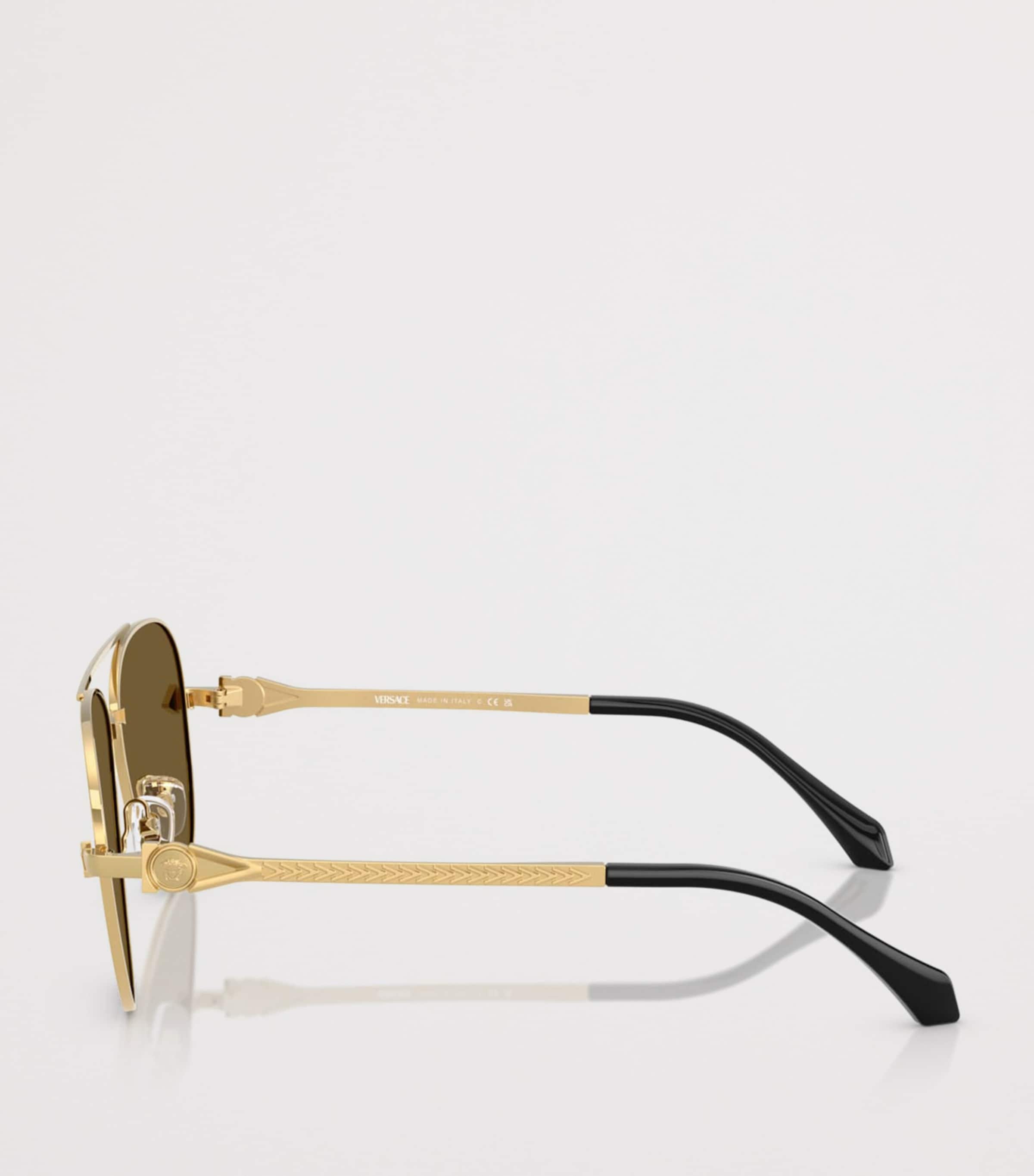 Versace Metal VE2283 Aviator Sunglasses Image 3