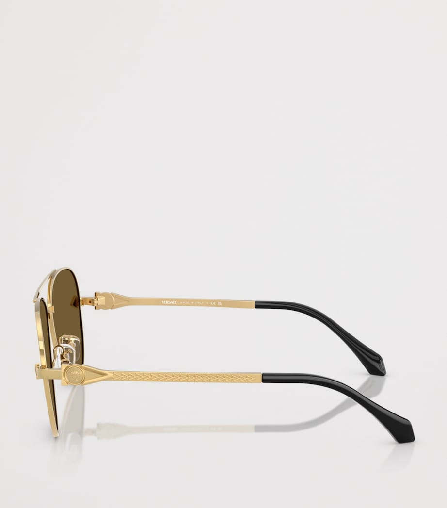 Versace Metal VE2283 Aviator Sunglasses Image 3