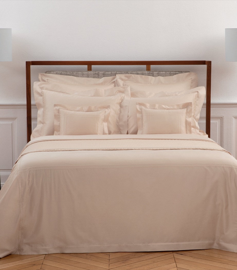 Cotton Adagio Fitted Sheet (215cm x 215cm) LIN Image 1