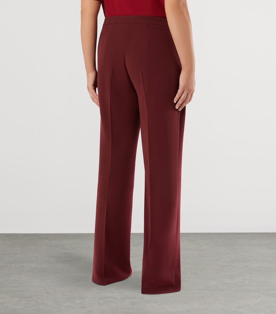Cady Franz Straight Trousers BORDEAUX Image 3