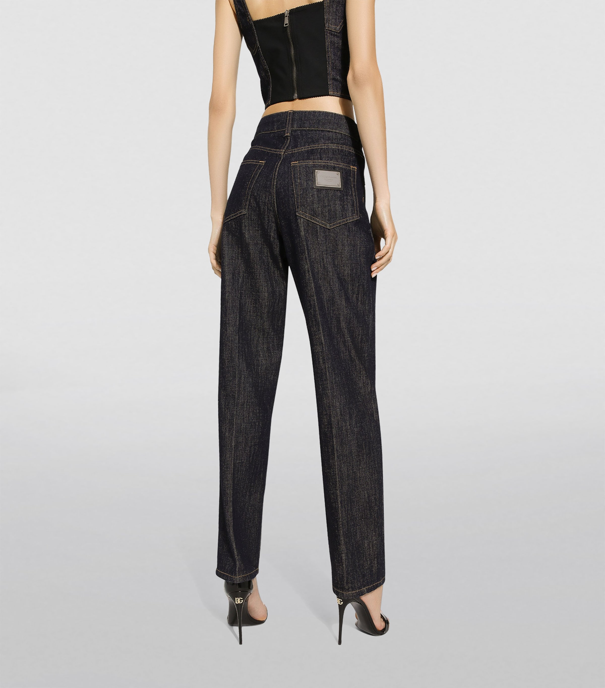 5-Pocket Straight Jeans S9001-COMBINED COLOU Image 3