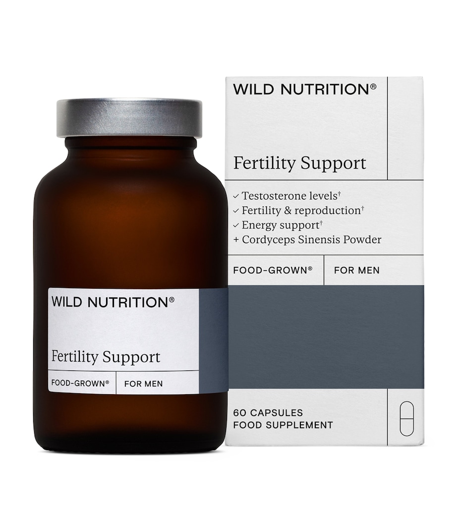 Wild Nutrition Bespoke Man Food-Grown Fertility (60 Capsules) Image 1