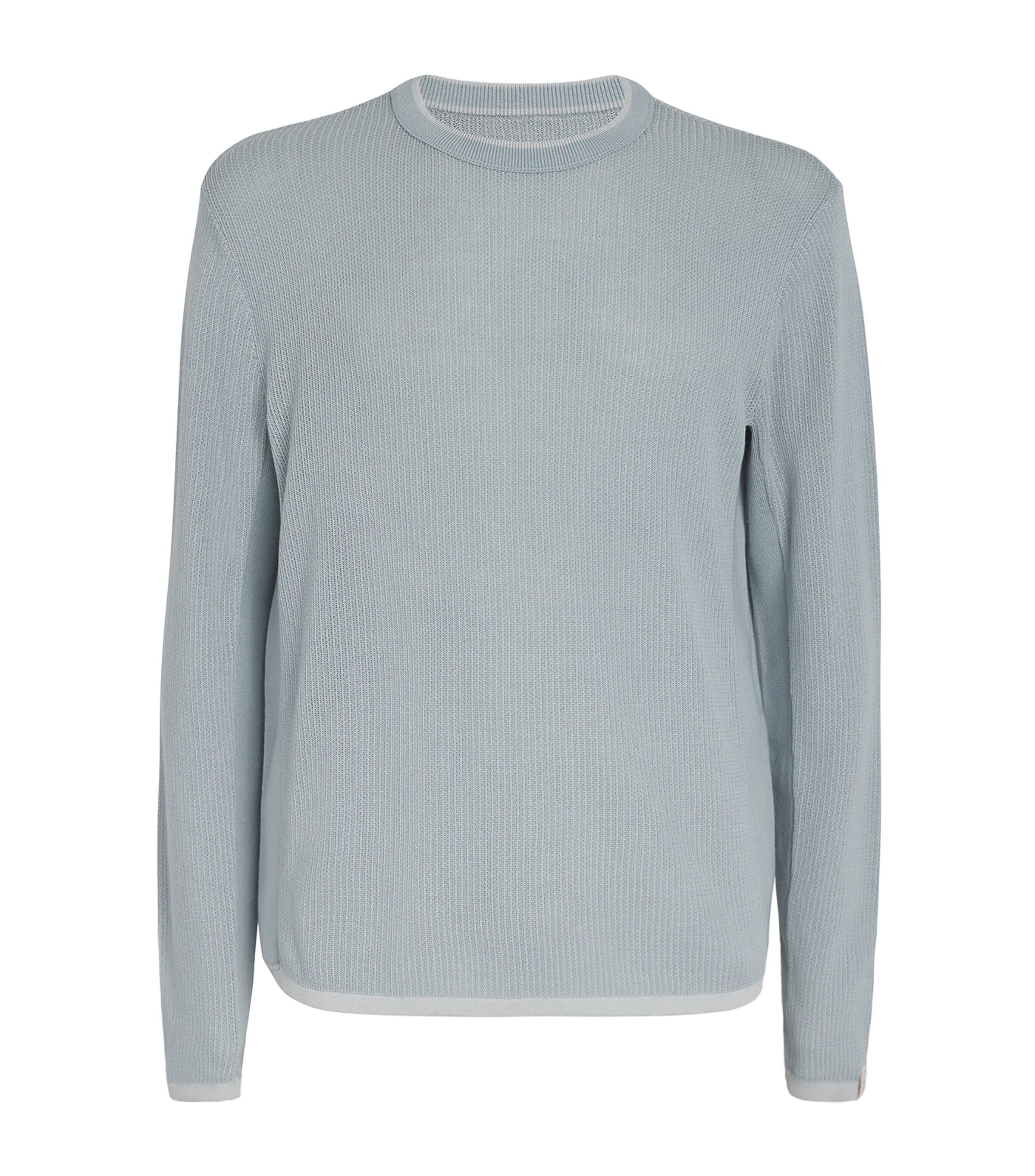 Cotton-Blend Sweatshirt LTBLUE Image 1