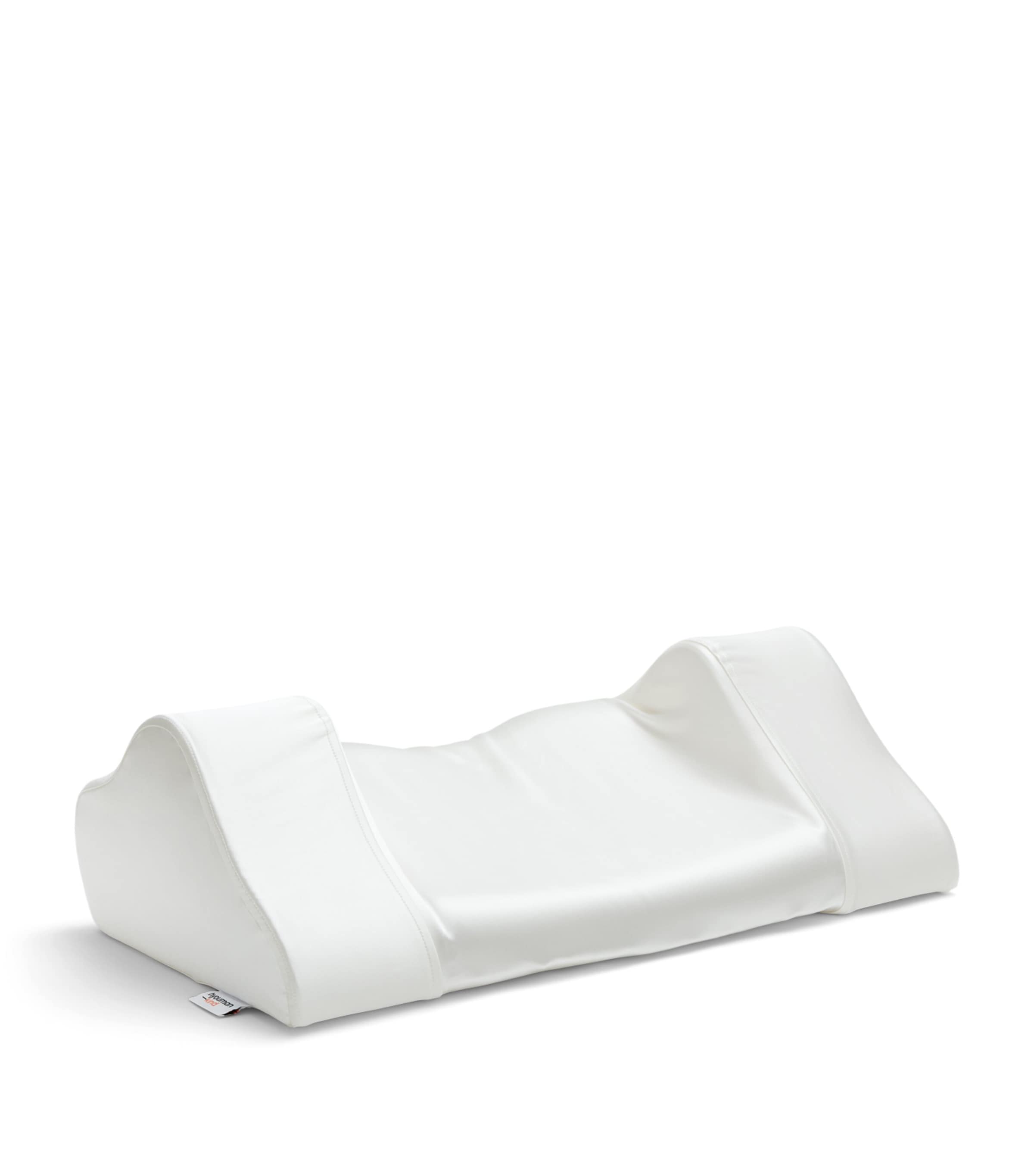 Silk Back Sleep Pillowcase (32cm x 57cm) WHITE Image 4