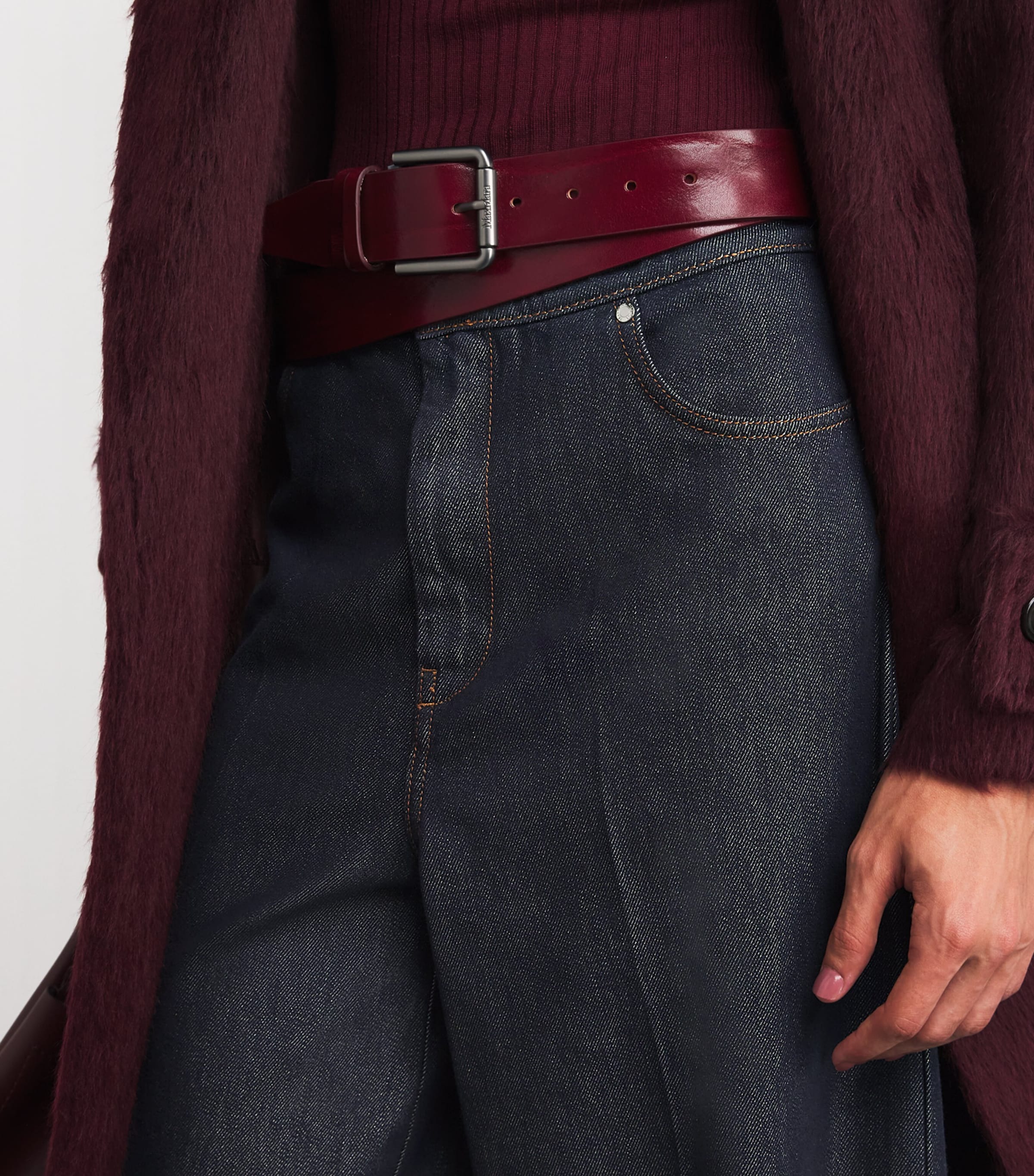 Wide-Leg Jeans NAVY Image 6