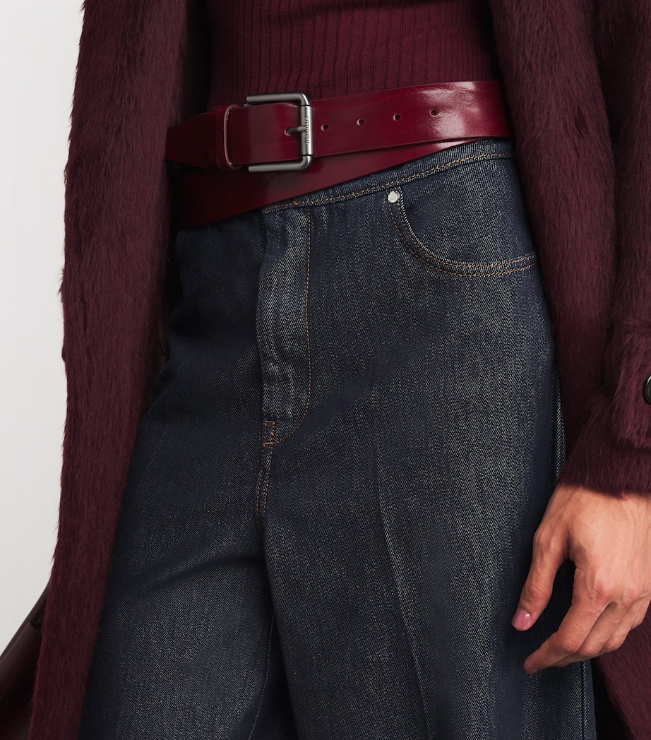 Wide-Leg Jeans NAVY Image 6