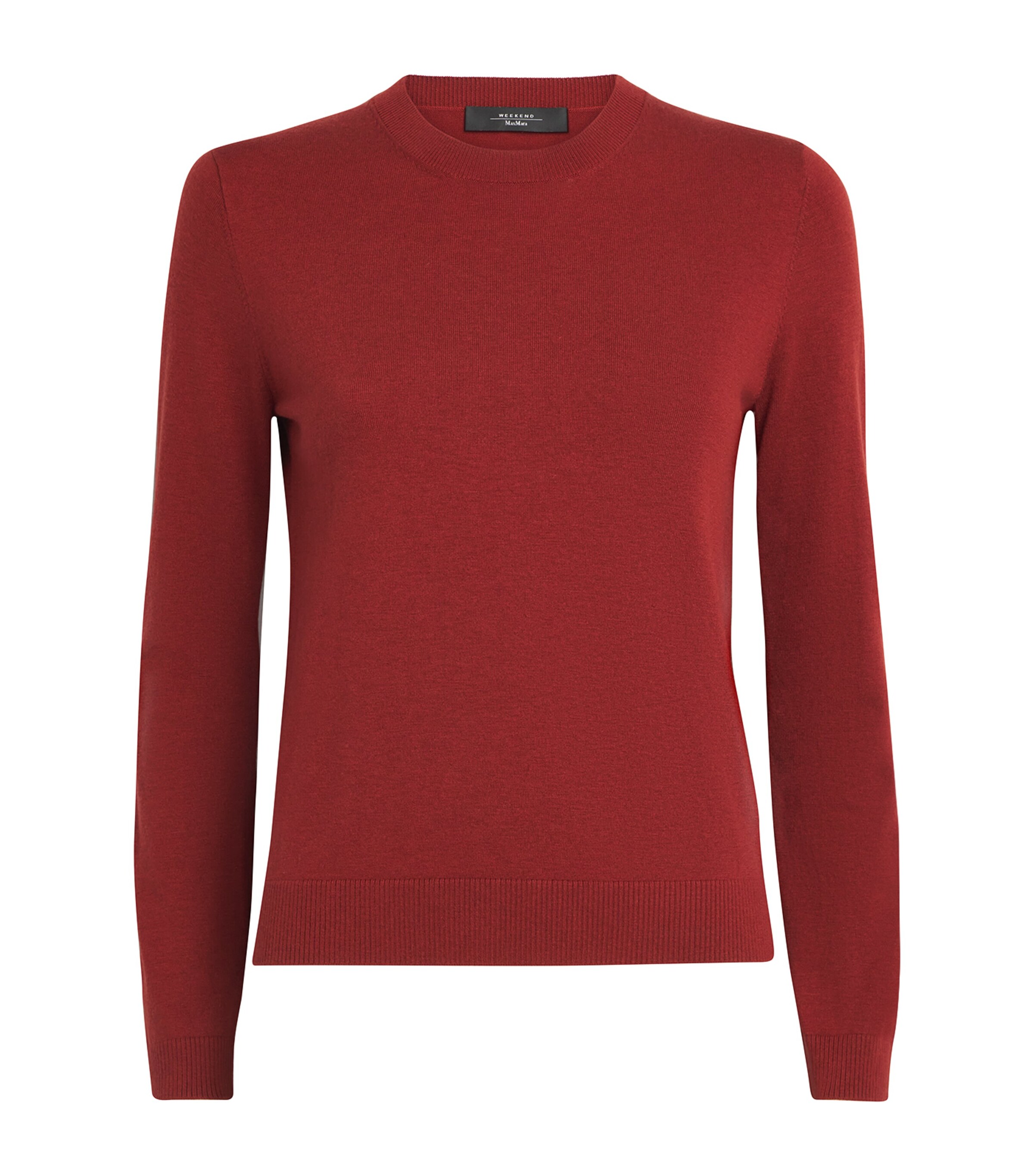 Weekend Max Mara Knit Crew-Neck Sweater | Women Clothing | Knitwear | Jumpers | Women New In | Womens Clothing | Designers | Weekend Max Mara