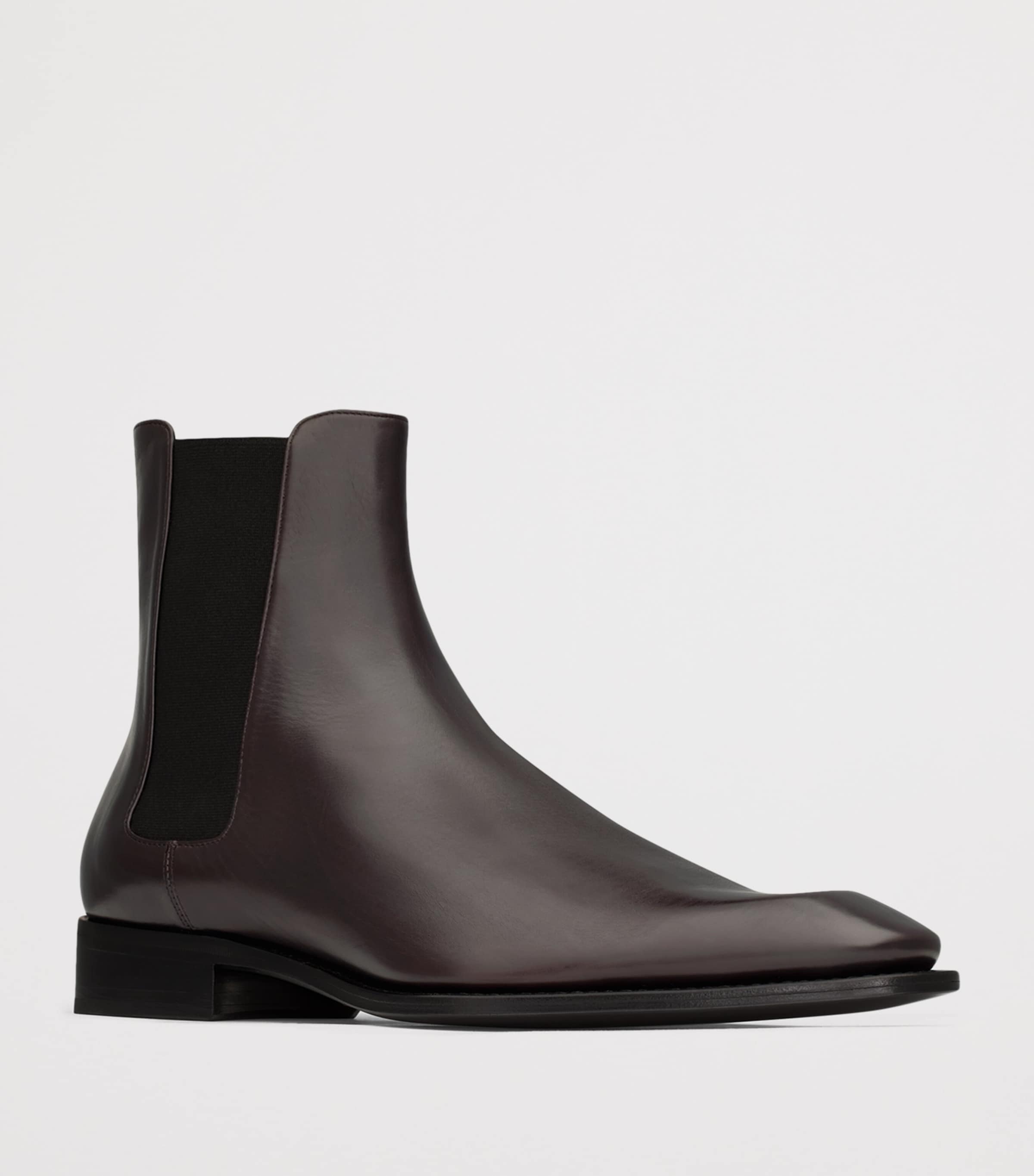 Saint Laurent Leather Aurelien Ankle Boots Image 3