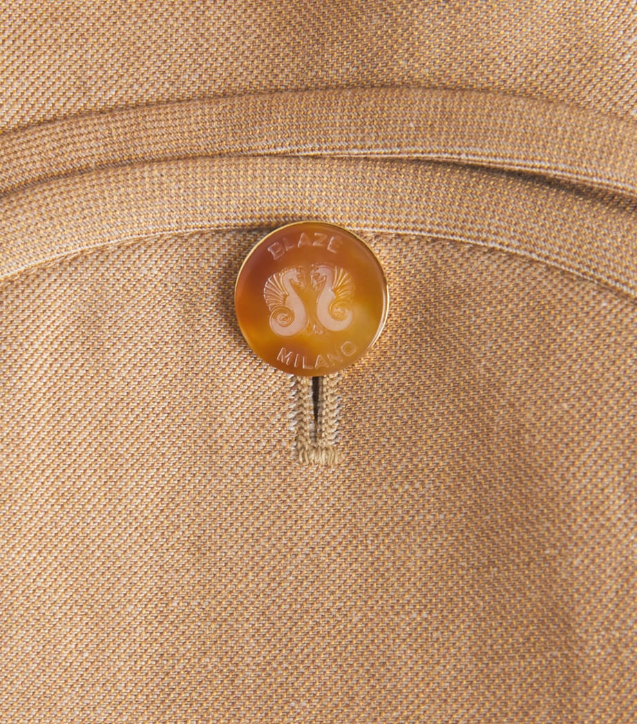 Blazé Milano Womens Renegade Charmer Blazer Sand Image 6