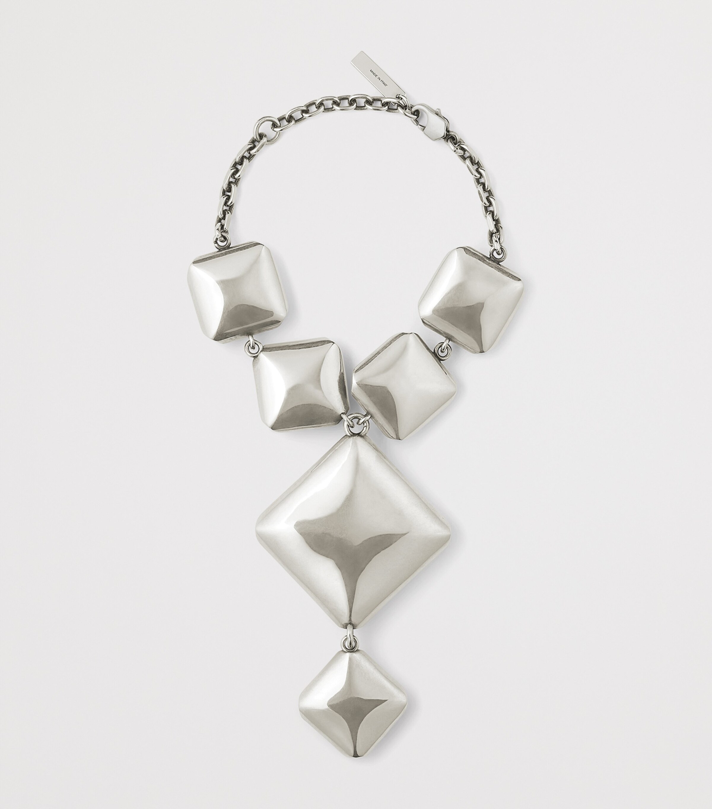 Givenchy Deconstructed Pendant Chain Bracelet Antic Silvery Image 3