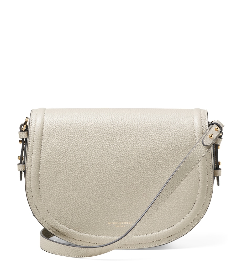 Large Leather Stella Cross-Body Satchel - Image 1