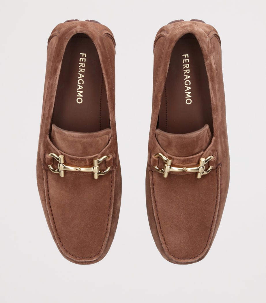 Suede Parigi Gancho Driving Shoes BROWN/OTH Image 4