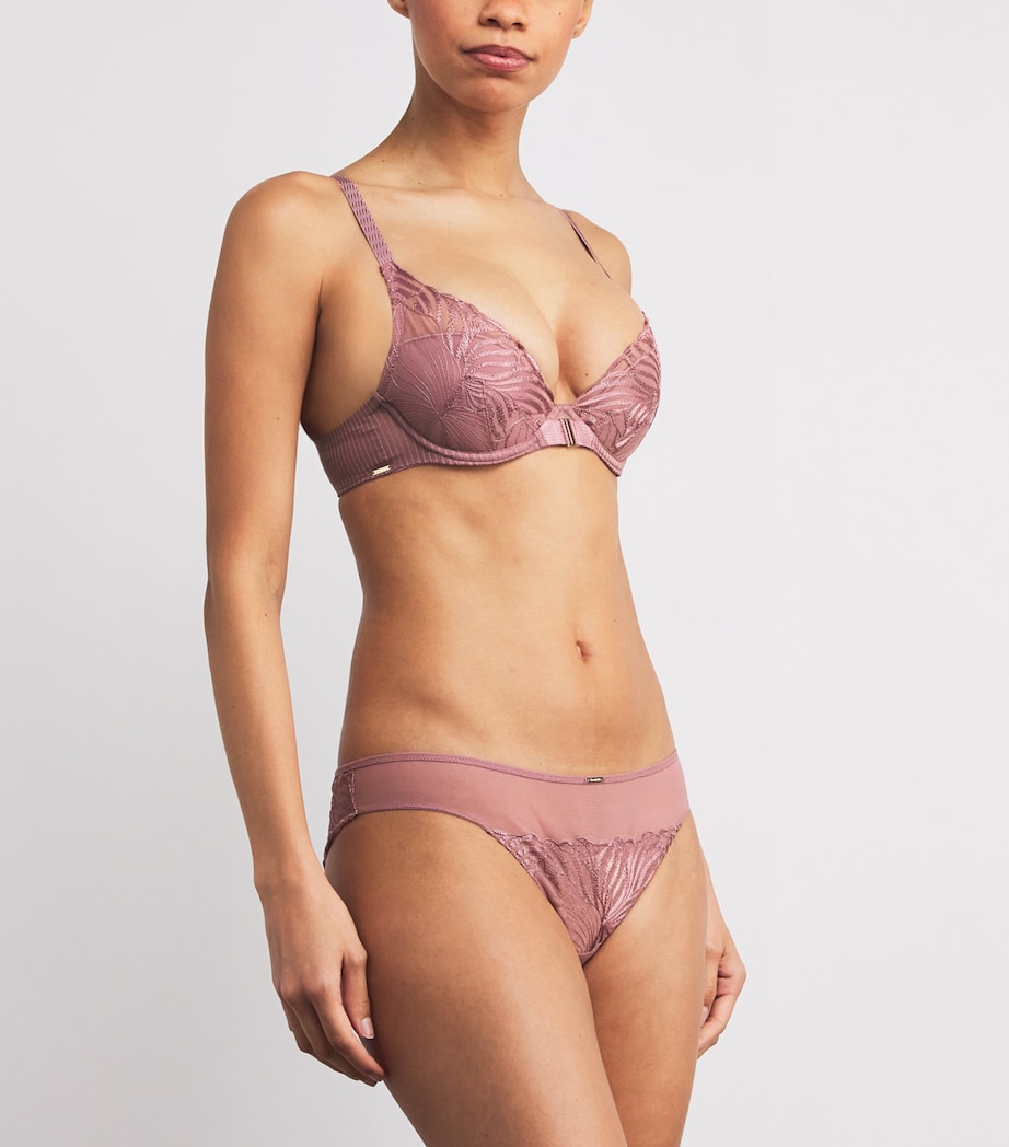 Lace Legend Plunge T-Shirt Bra 0R4/ROSE DES BOIS Image 2