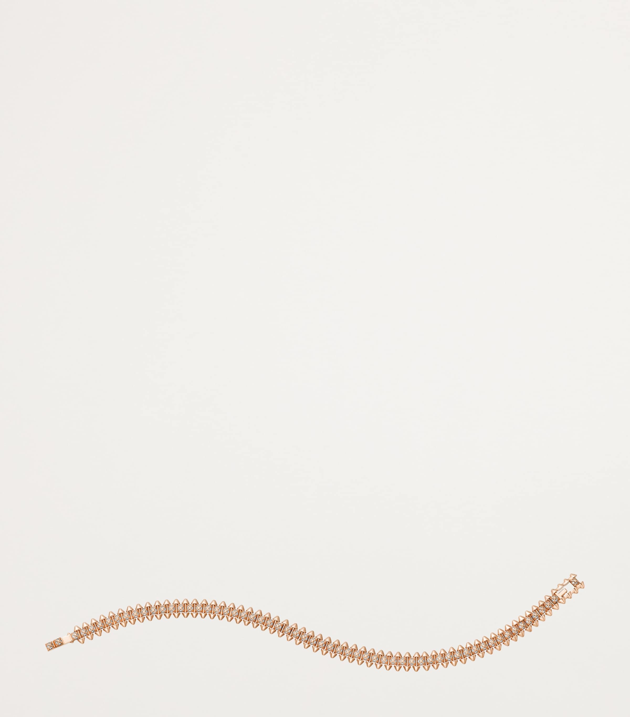 Rose Gold and Diamond Clash de Cartier Bracelet ROSE GOLD Image 4
