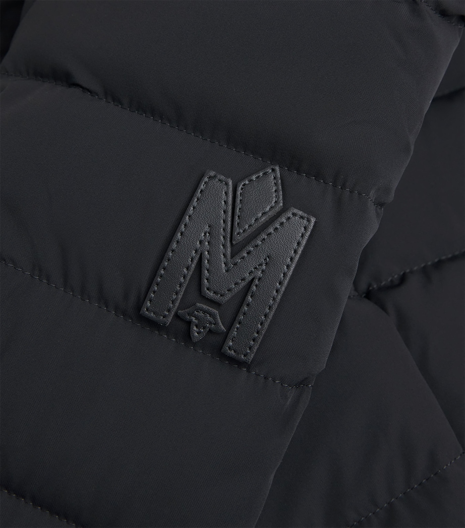 Water-Repellent Down Petunia Jacket BLACK Image 5