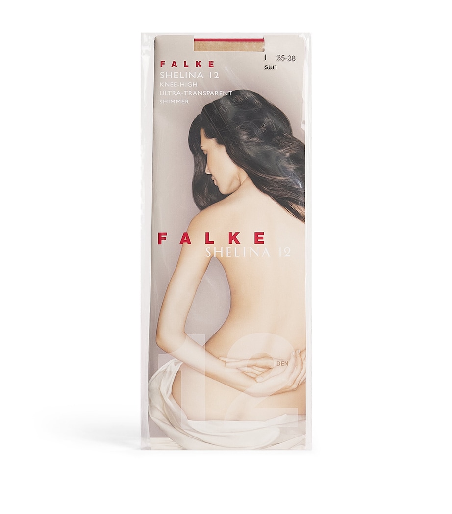 Falke Womens Shelina 12 Knee-High Socks Sun Image 1