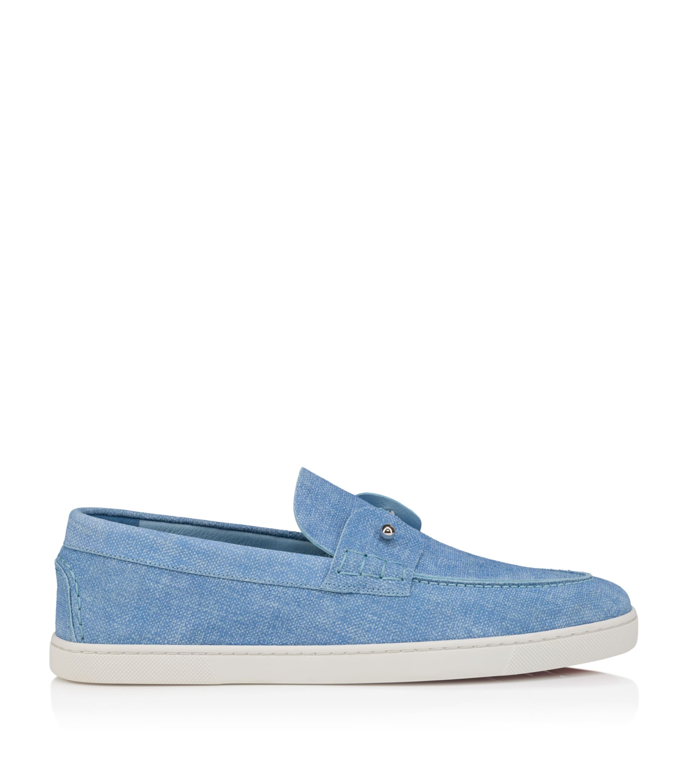 Christian Louboutin Chambeliboat Leather Boat Shoes Image 1