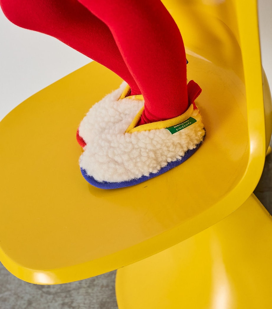 x Bobo Choses Merin Wool Booties MILK Image 5