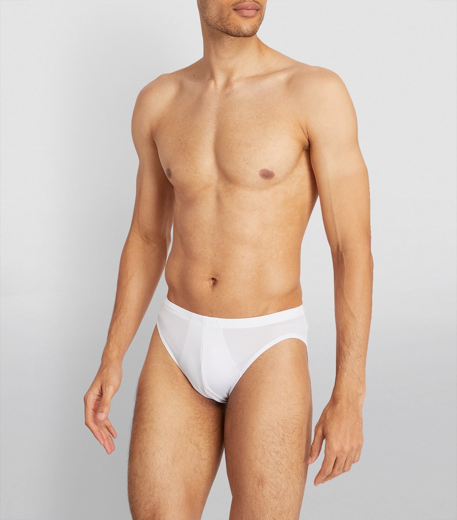 Stretch-Modal Pureness Briefs 01 WHITE Image 2