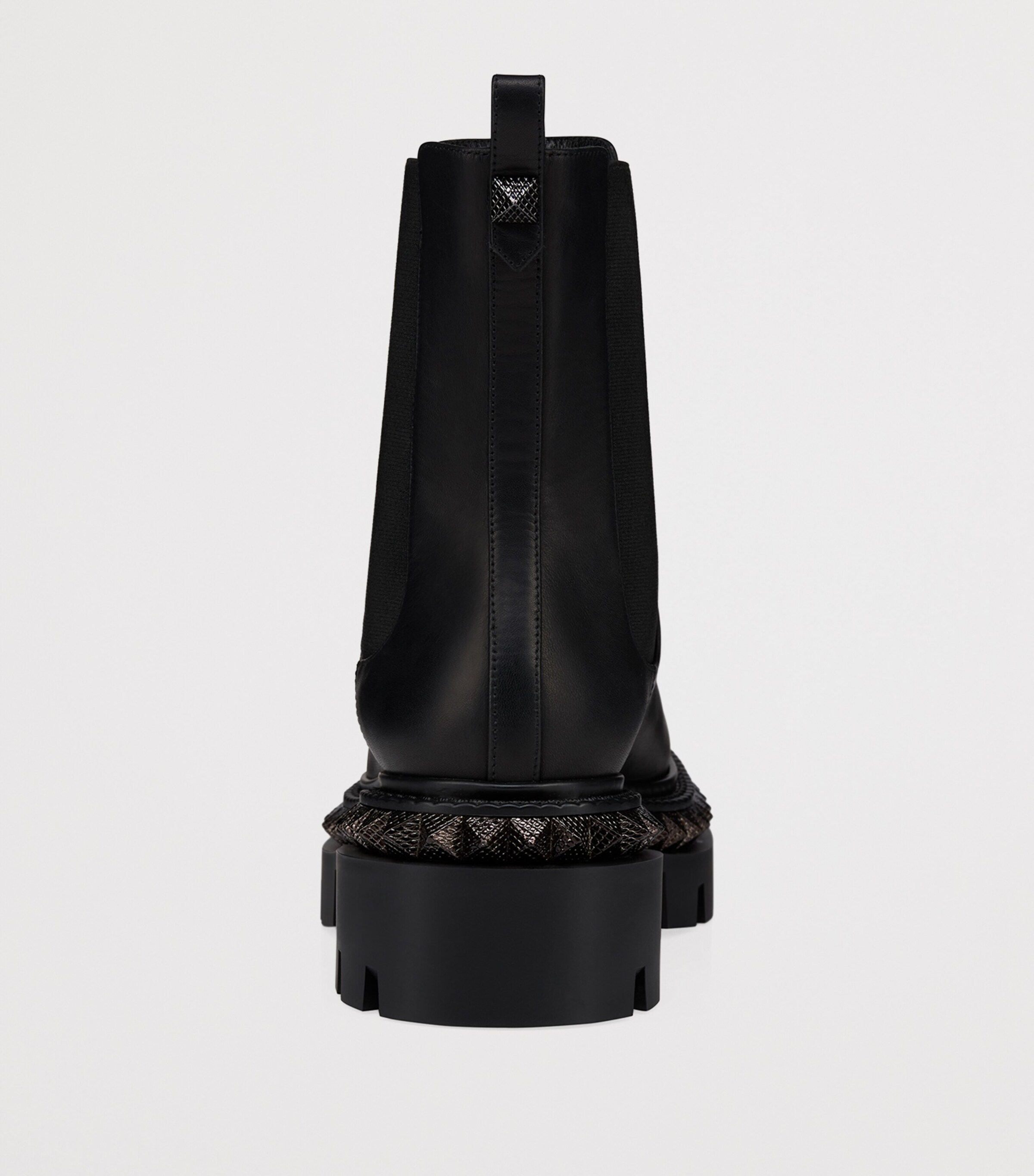 St Emilia Pyraclou Leather Chelsea Boots BK01 Image 4