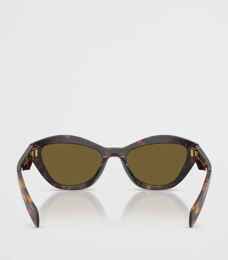 Prada Tortoiseshell Butterfly Sunglasses Brown Image 3