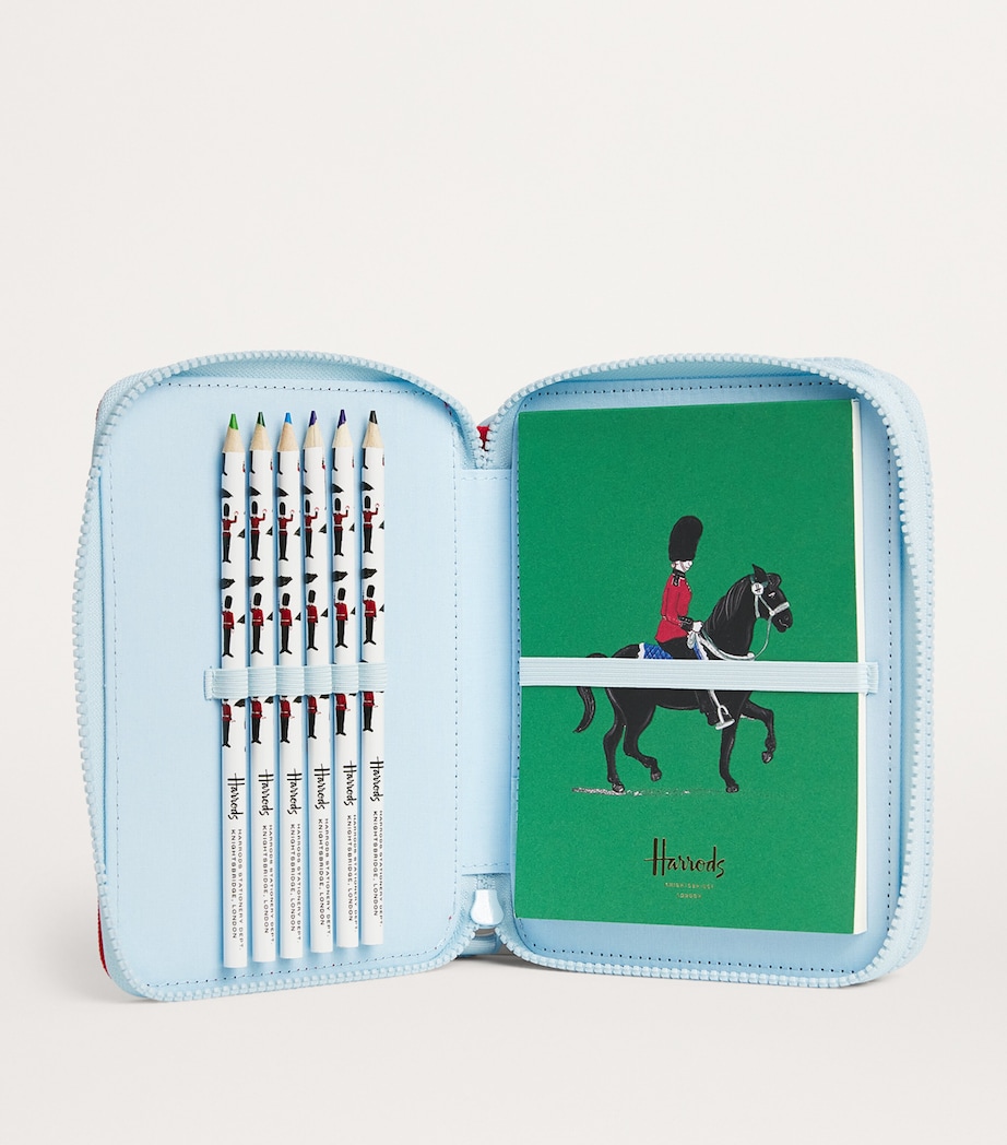 Soft Pencil Case with Stationery Set MULTI Image 2