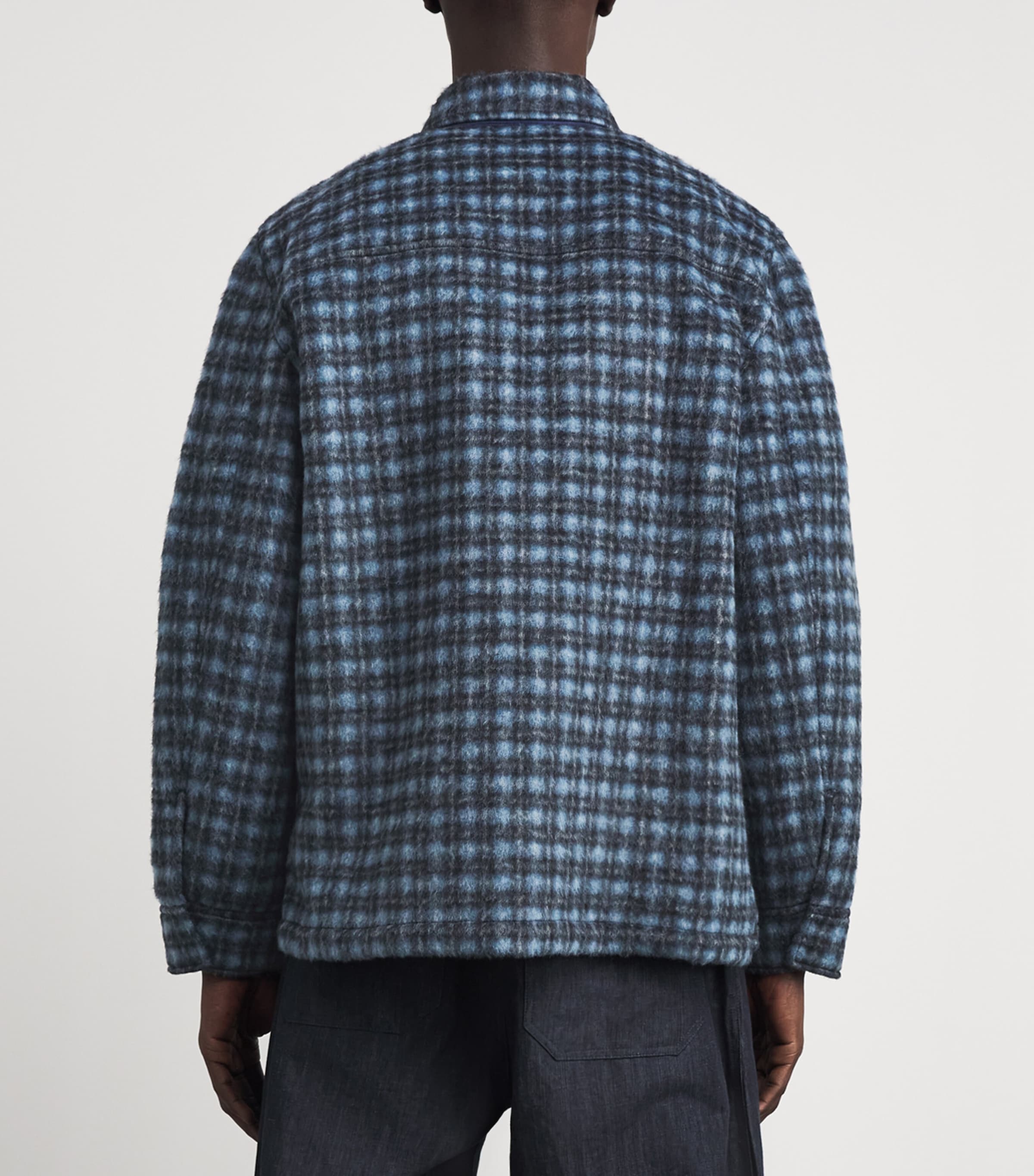Brushed Plaid Caleb Shacket MIDNIGHT PLAID Image 5