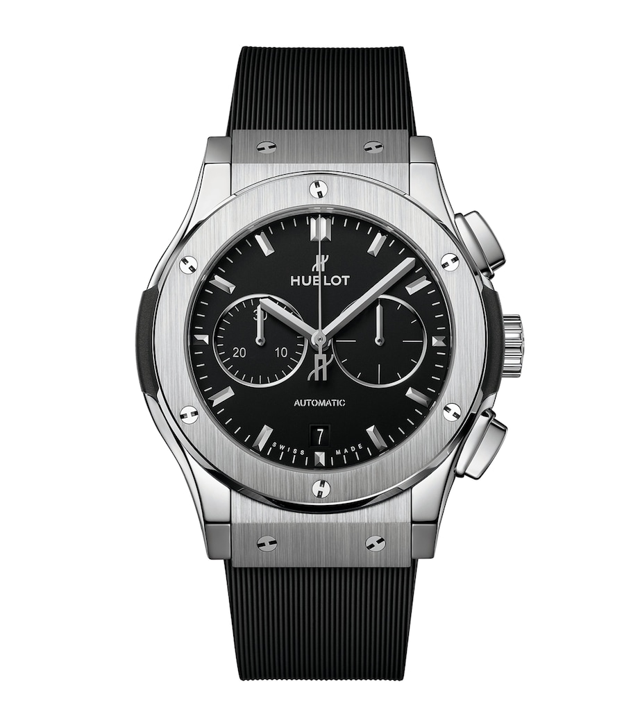 Hublot Titanium Classic Fusion Chronograph Watch 42mm Black Image 1