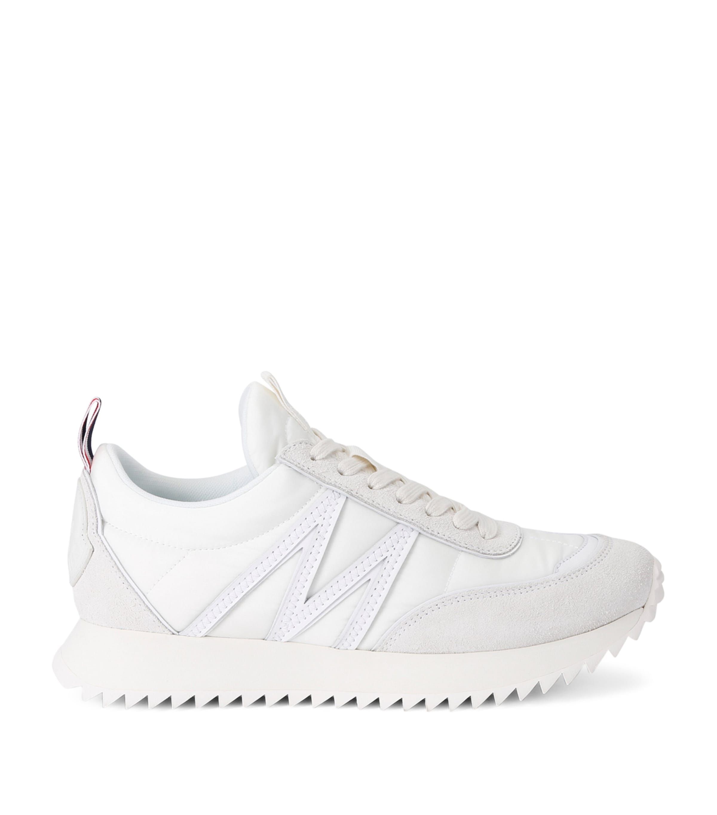 Shop Moncler Pacey Sneakers In White