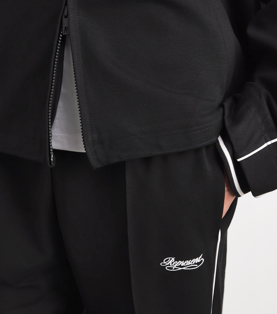 Represent Mens Piping Logo Sweatpants Black Image 3