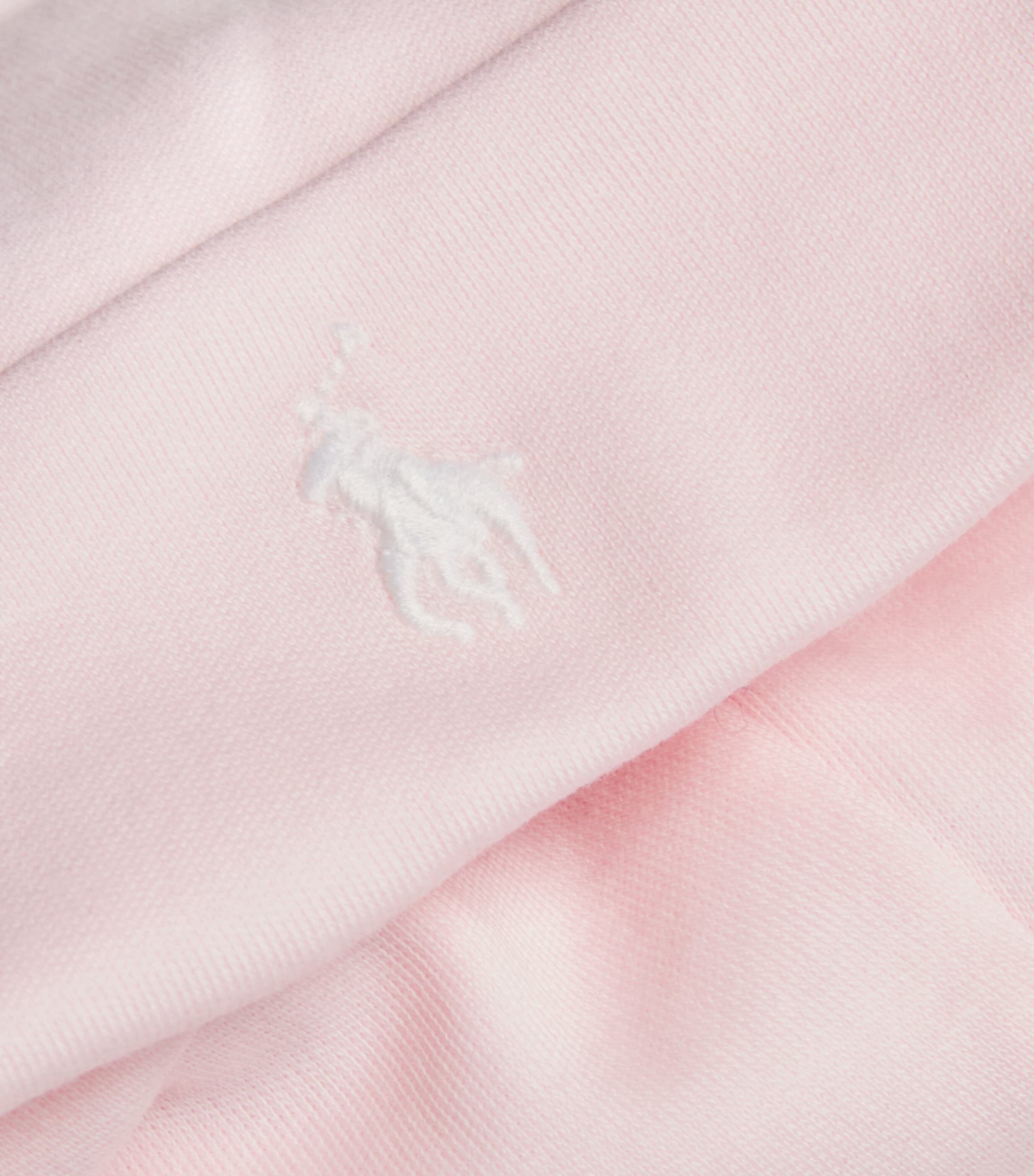 Ralph Lauren Kids Cotton Polo Pony Beanie Delicate Pink Image 3