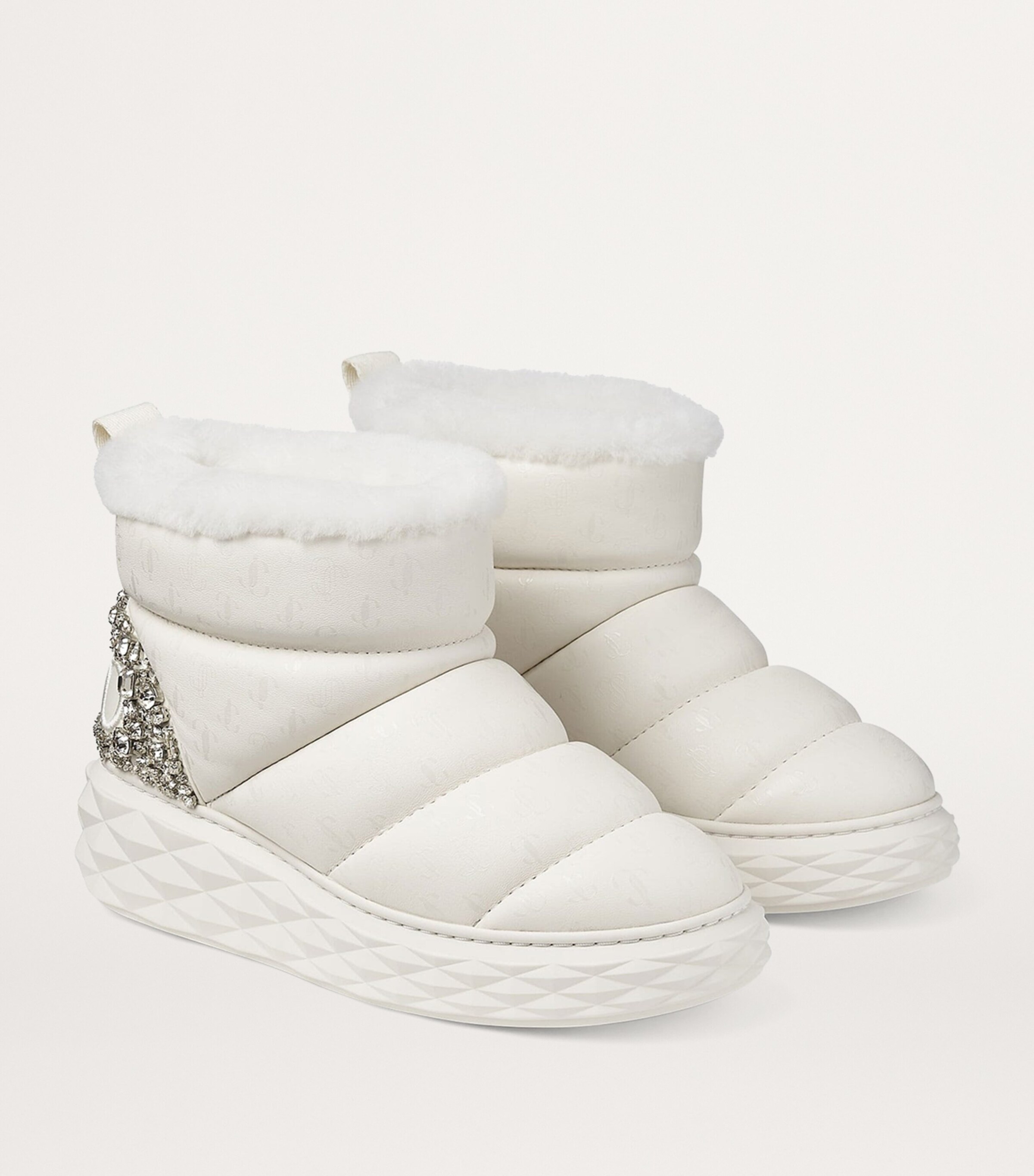 Xan Embellished Snow Boots X LATTE MIX Image 4