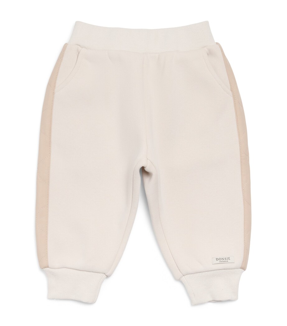Donsje Noorien Sweatpants (Newborn – 4 Years) Soft Powder Image 1