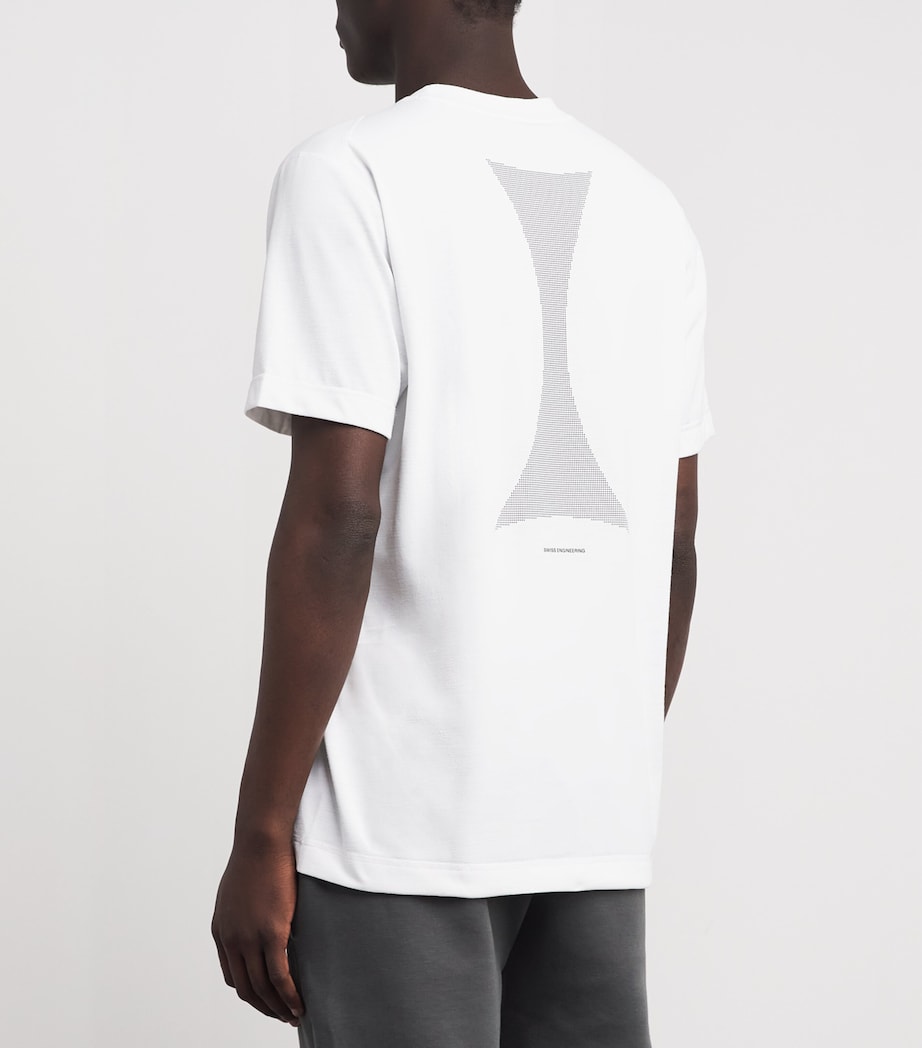 On Mens Train Graphic T-Shirt White Image 5