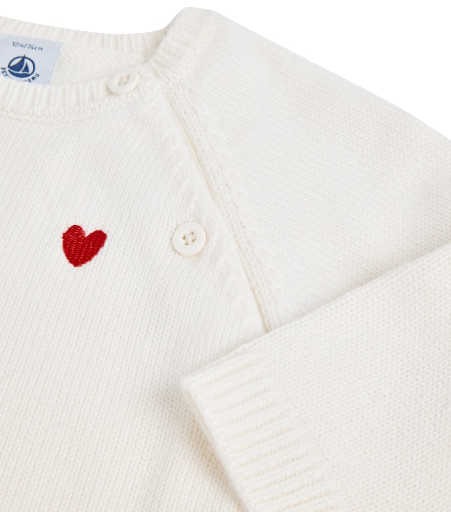 Petit Bateau Knitted Top and Trousers Set (Newborn-18 Months) Image 2