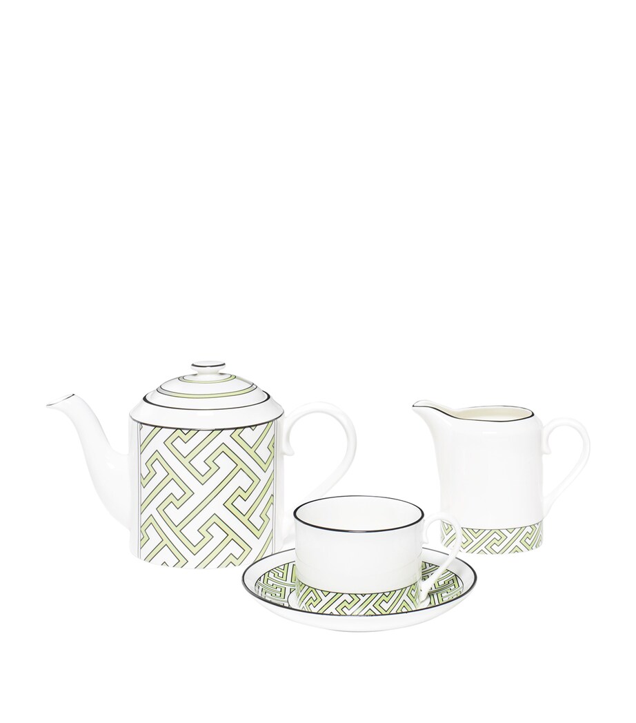 Maze Milk Jug GREEN Image 2