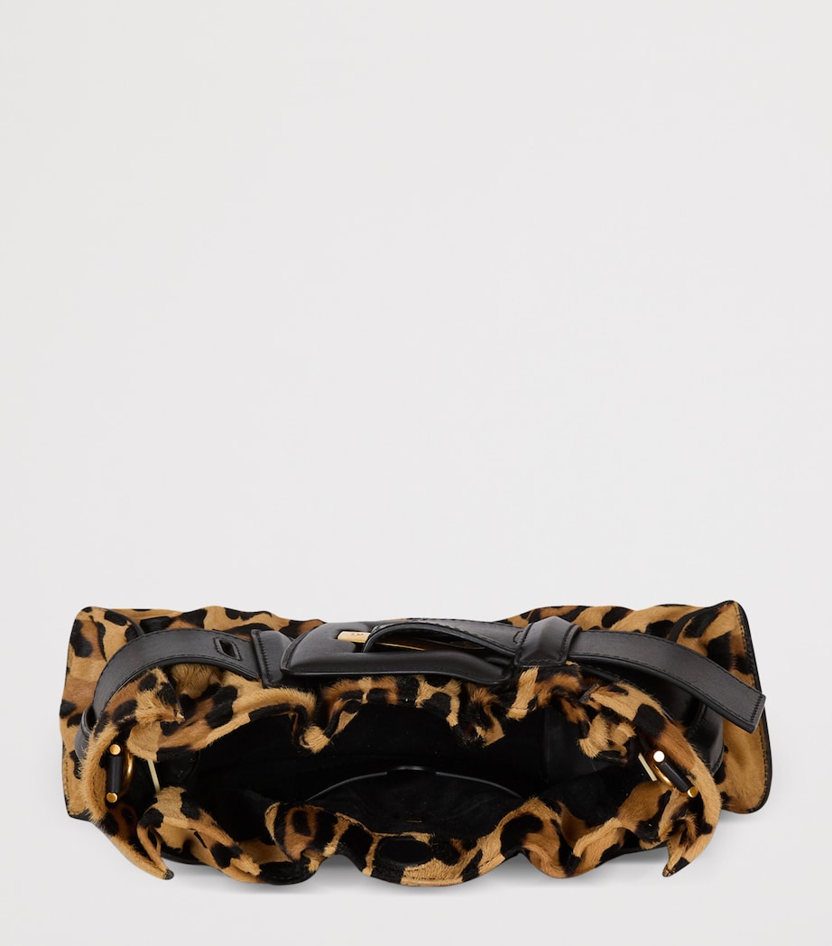 Mini Leopard Anthem Shoulder Bag WKS MULTI/ NOIR Image 2